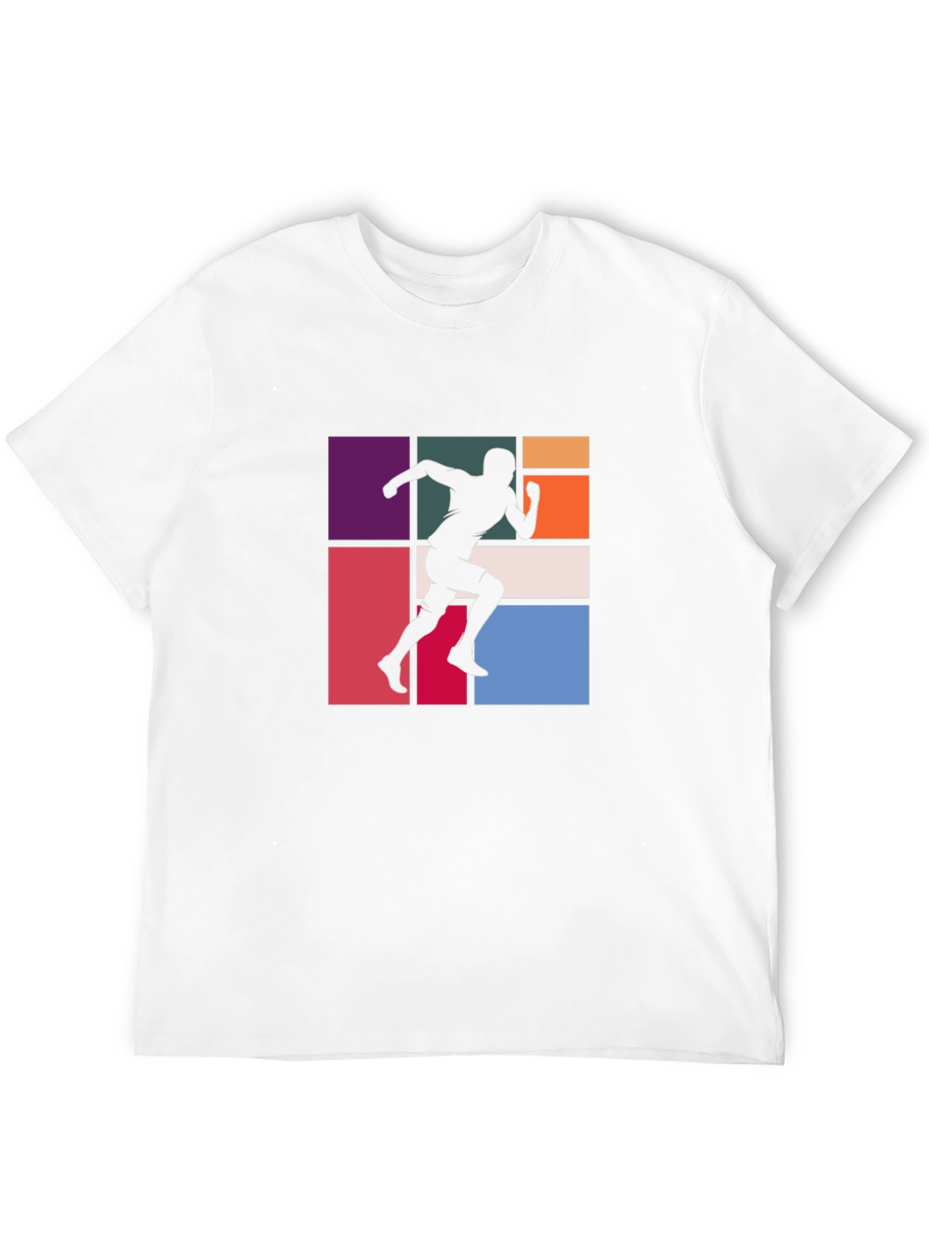 Runner Silhouette Graphic Tee - Stylish Black T-Shirt