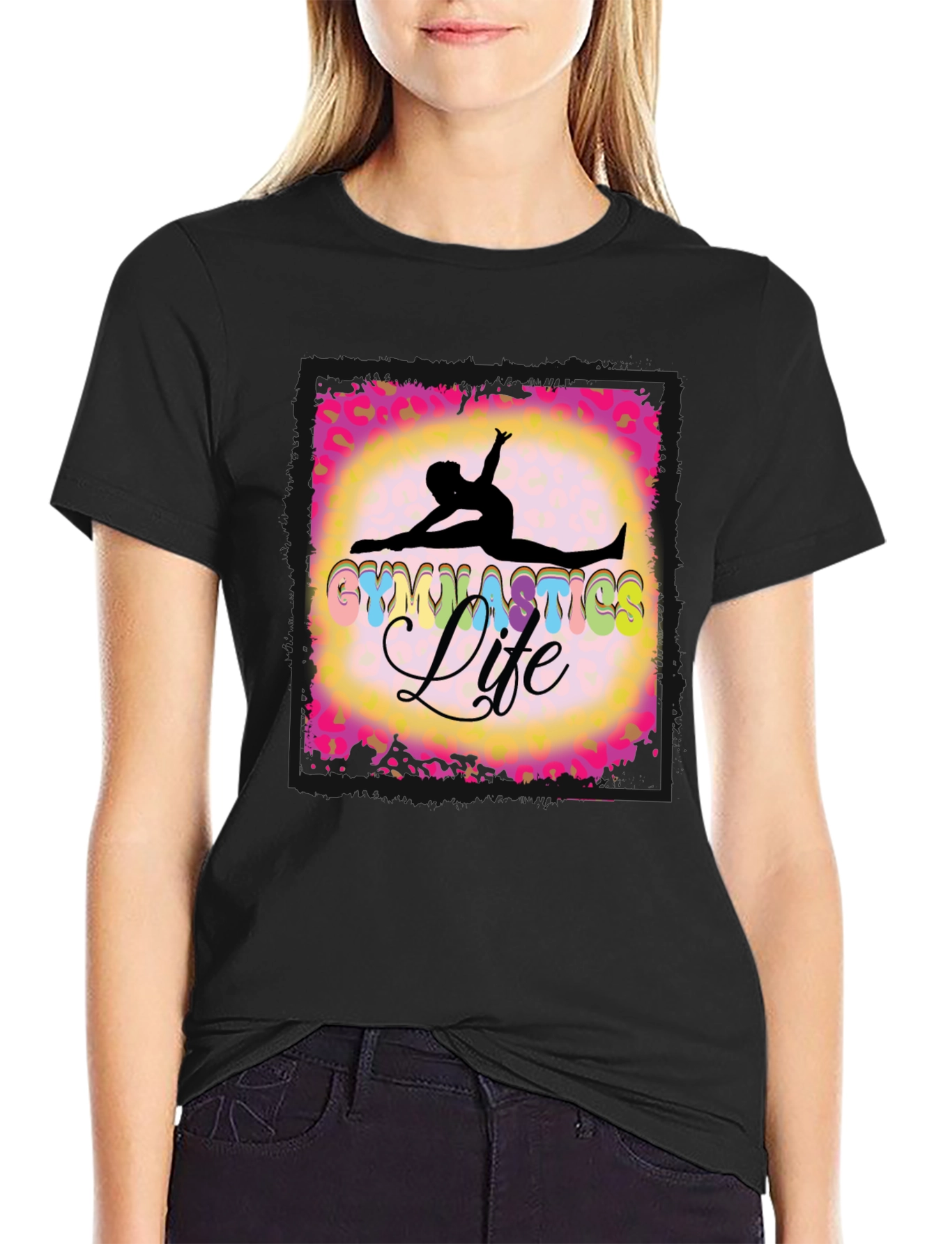 Gymnastics Life Graphic Tee