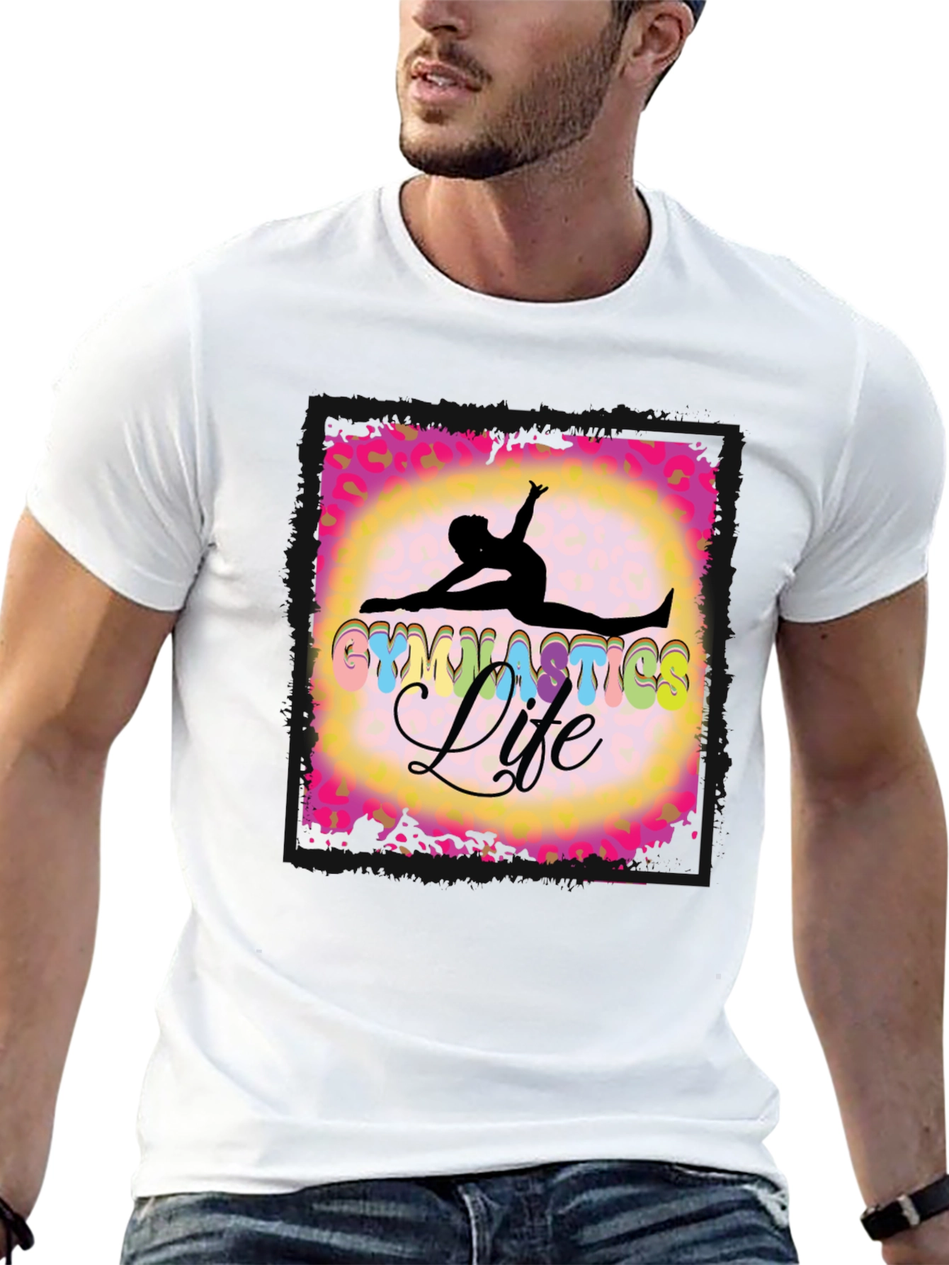 Gymnastics Life Graphic Tee