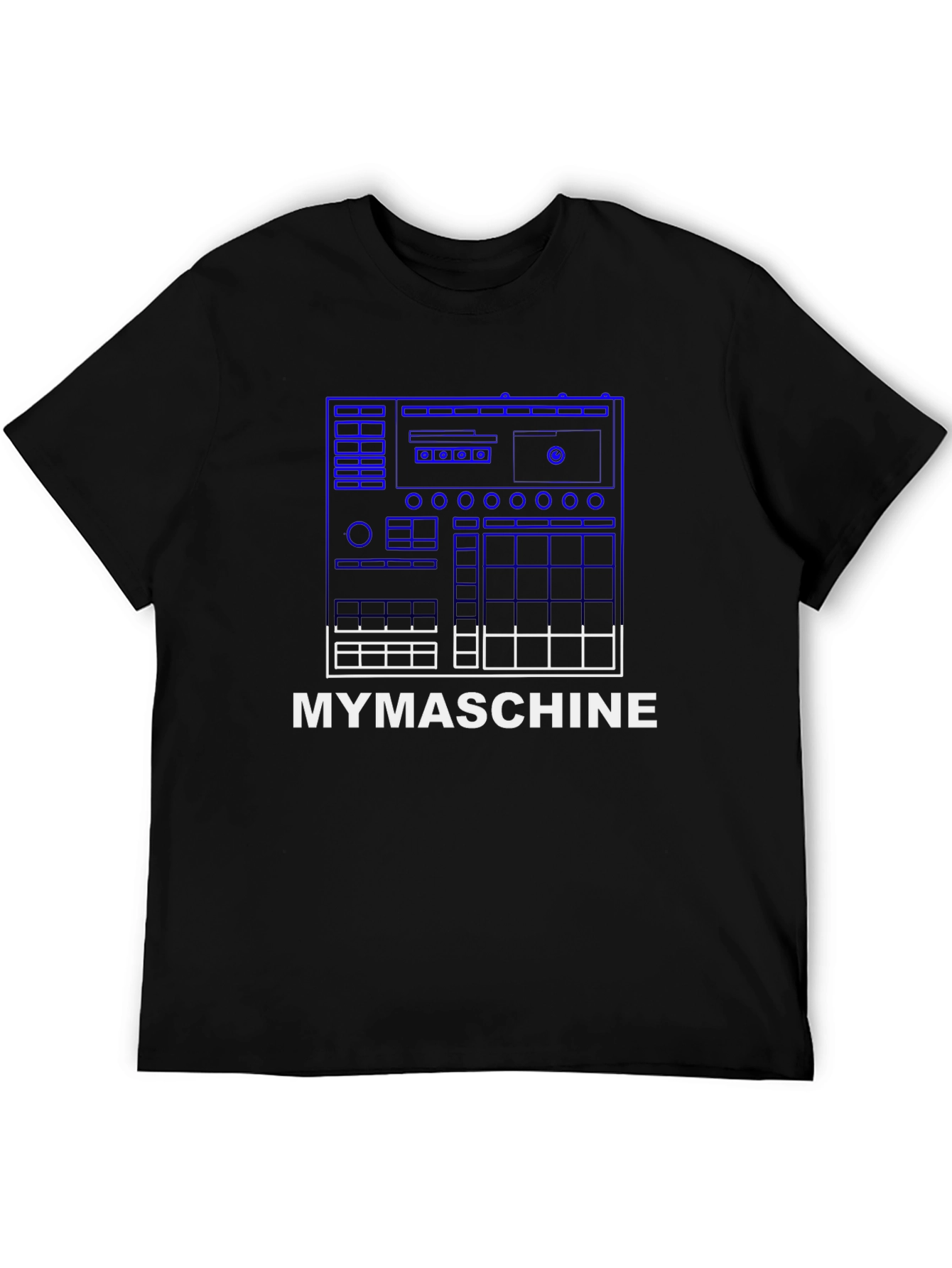 MYMACHINE Graphic T-Shirt - Black