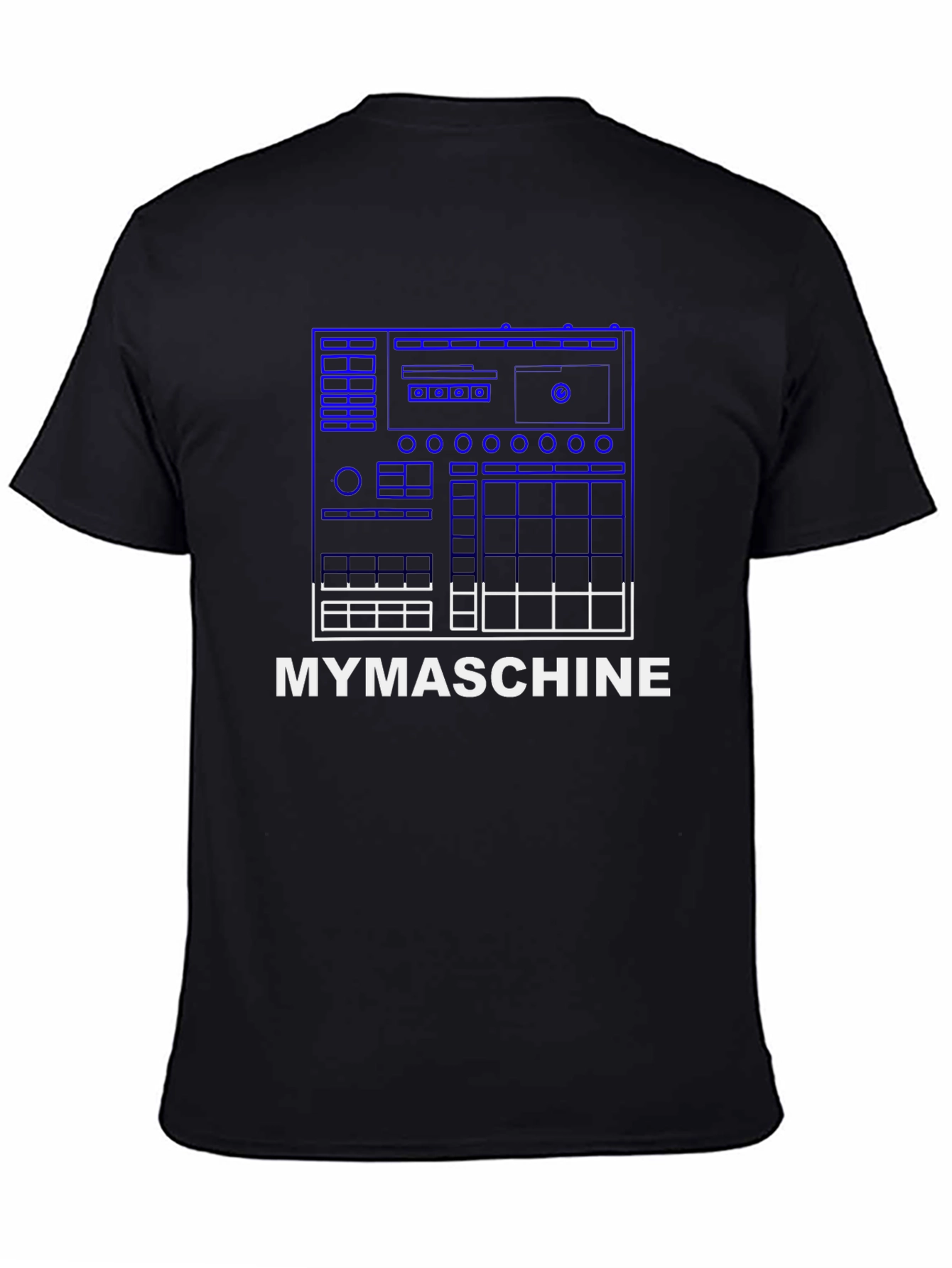 MYMACHINE Graphic T-Shirt - Black