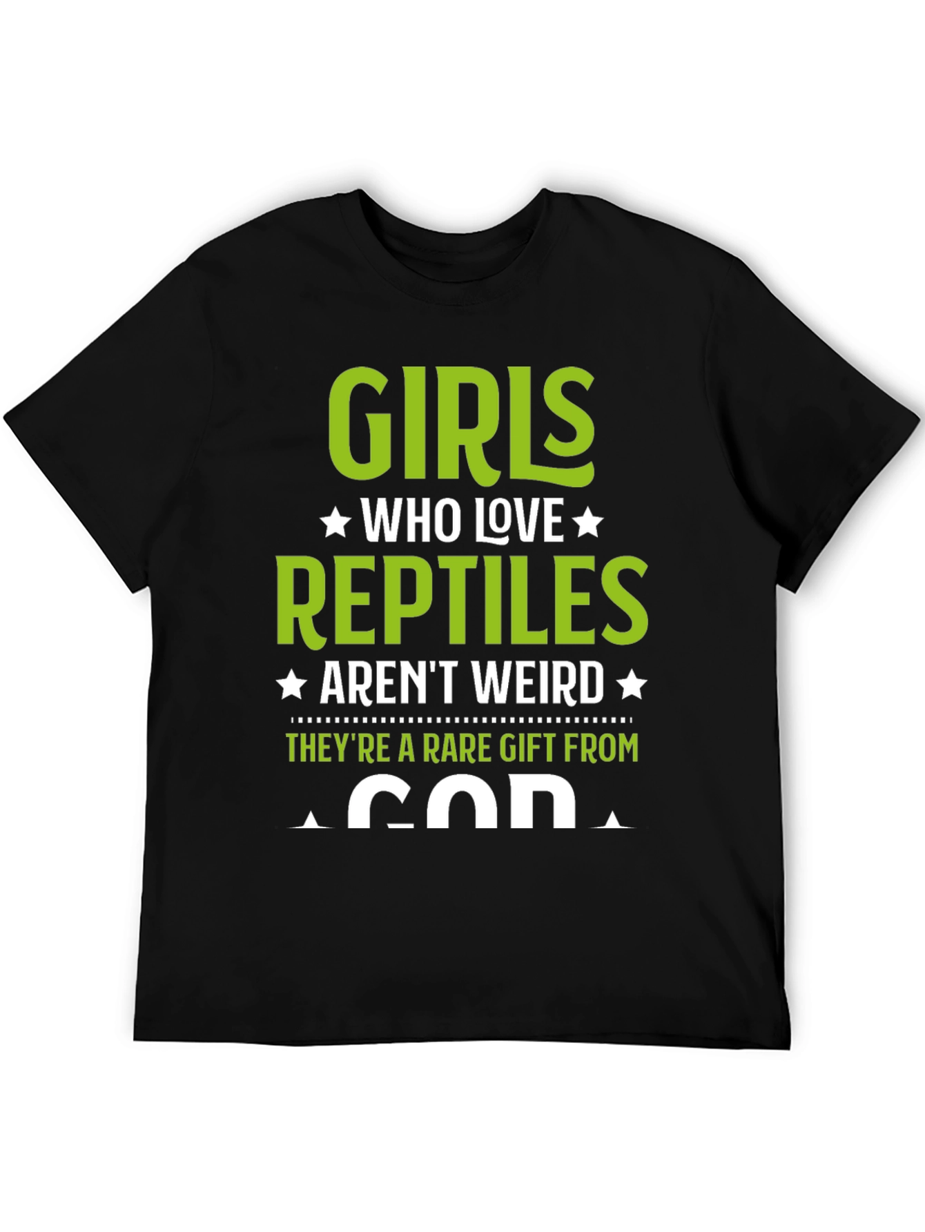 Girls Who Love Reptiles T-Shirt - Rare Gift