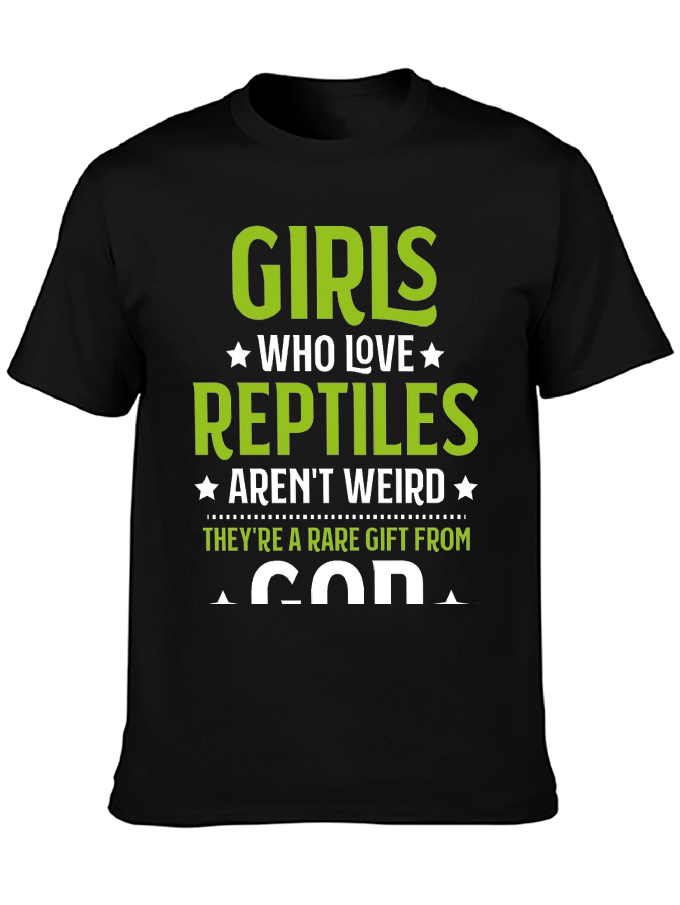 Girls Who Love Reptiles T-Shirt - Rare Gift