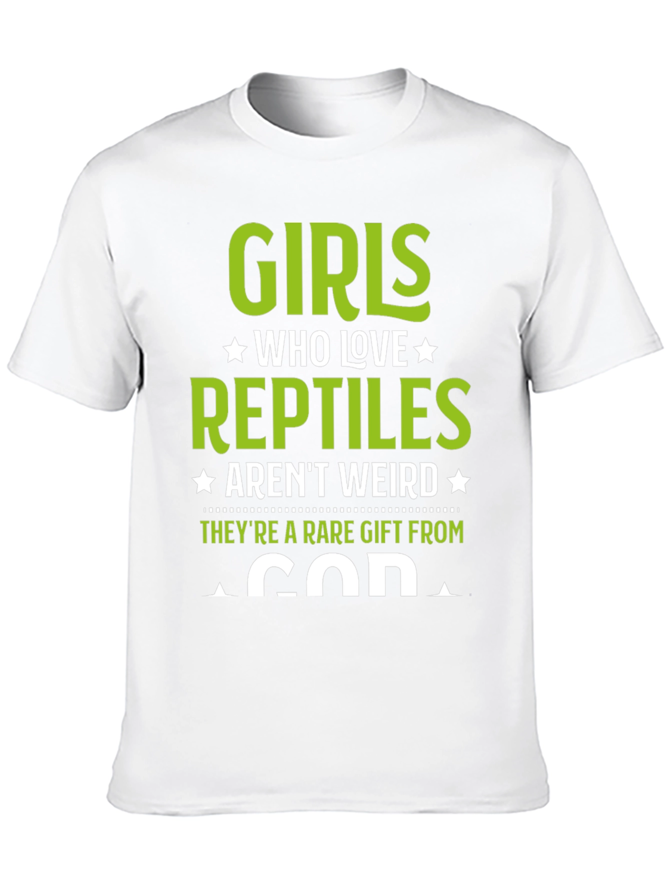 Girls Who Love Reptiles T-Shirt - Rare Gift
