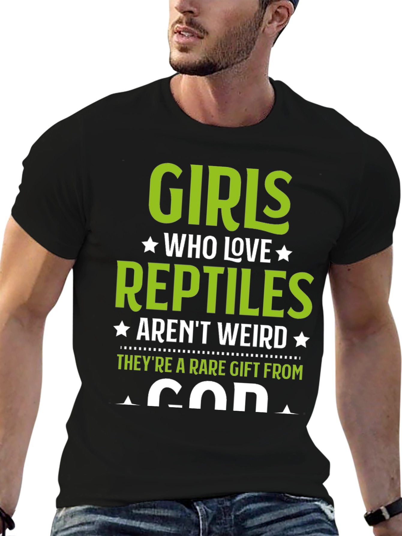 Girls Who Love Reptiles T-Shirt - Rare Gift
