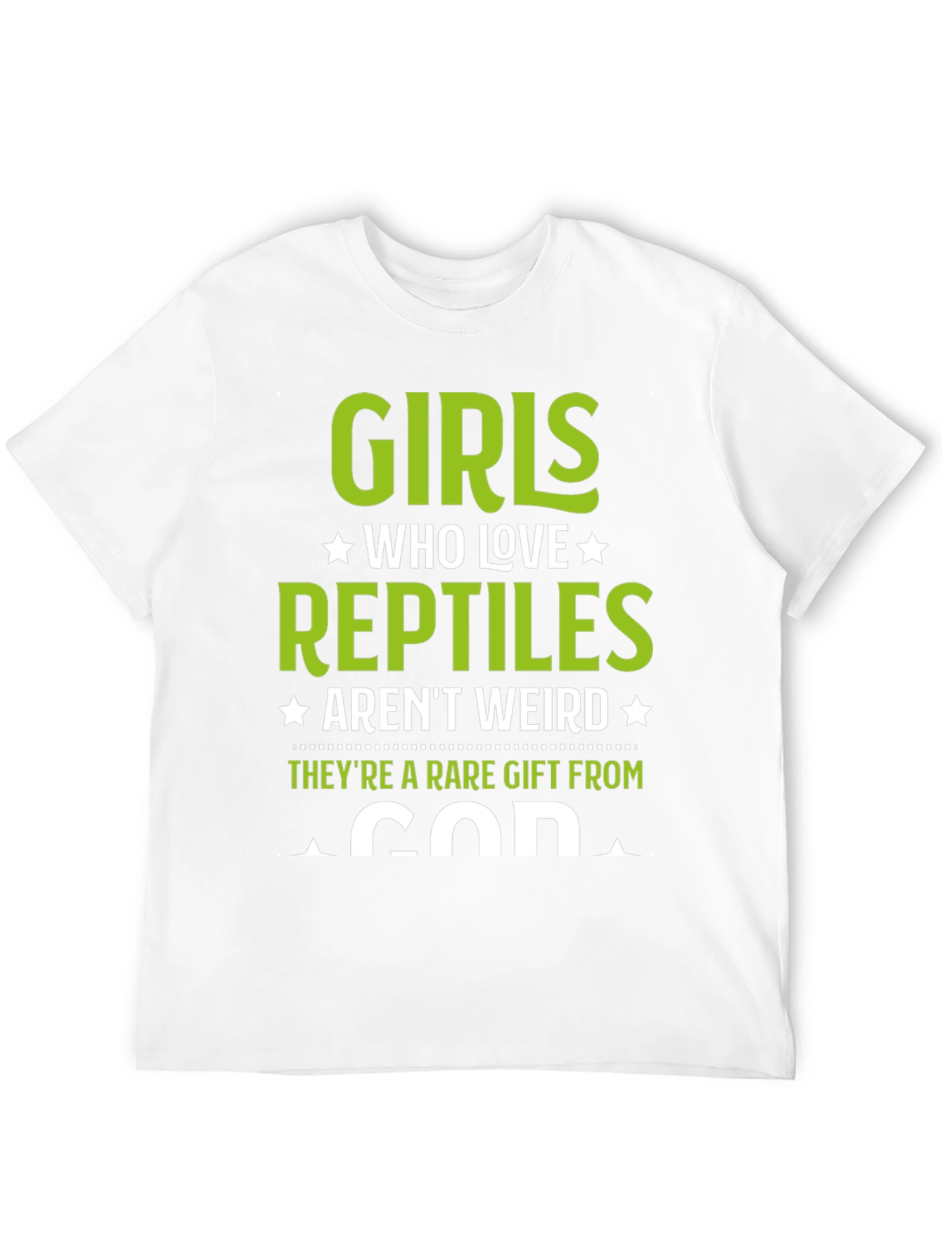 Girls Who Love Reptiles T-Shirt - Rare Gift