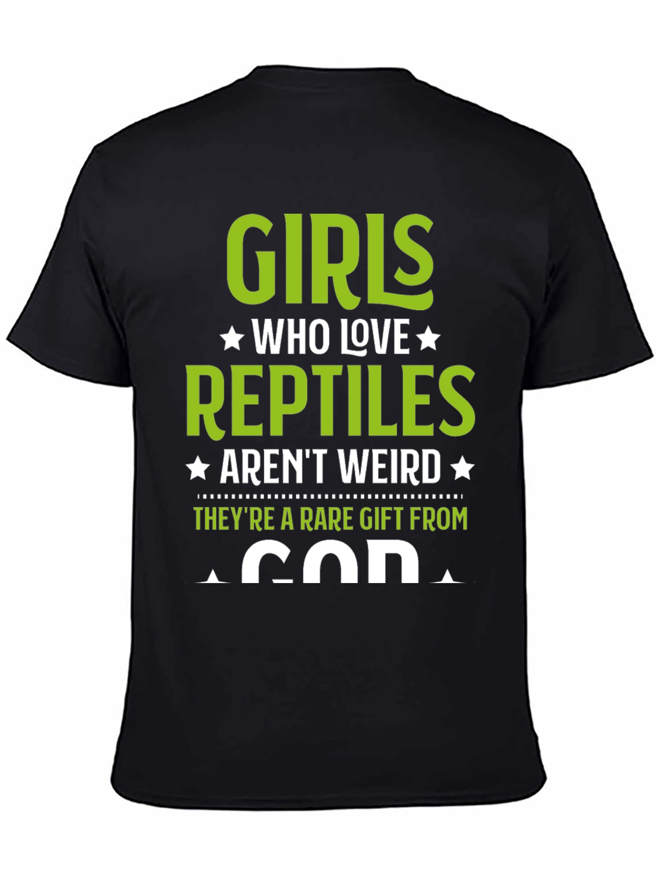 Girls Who Love Reptiles T-Shirt - Rare Gift