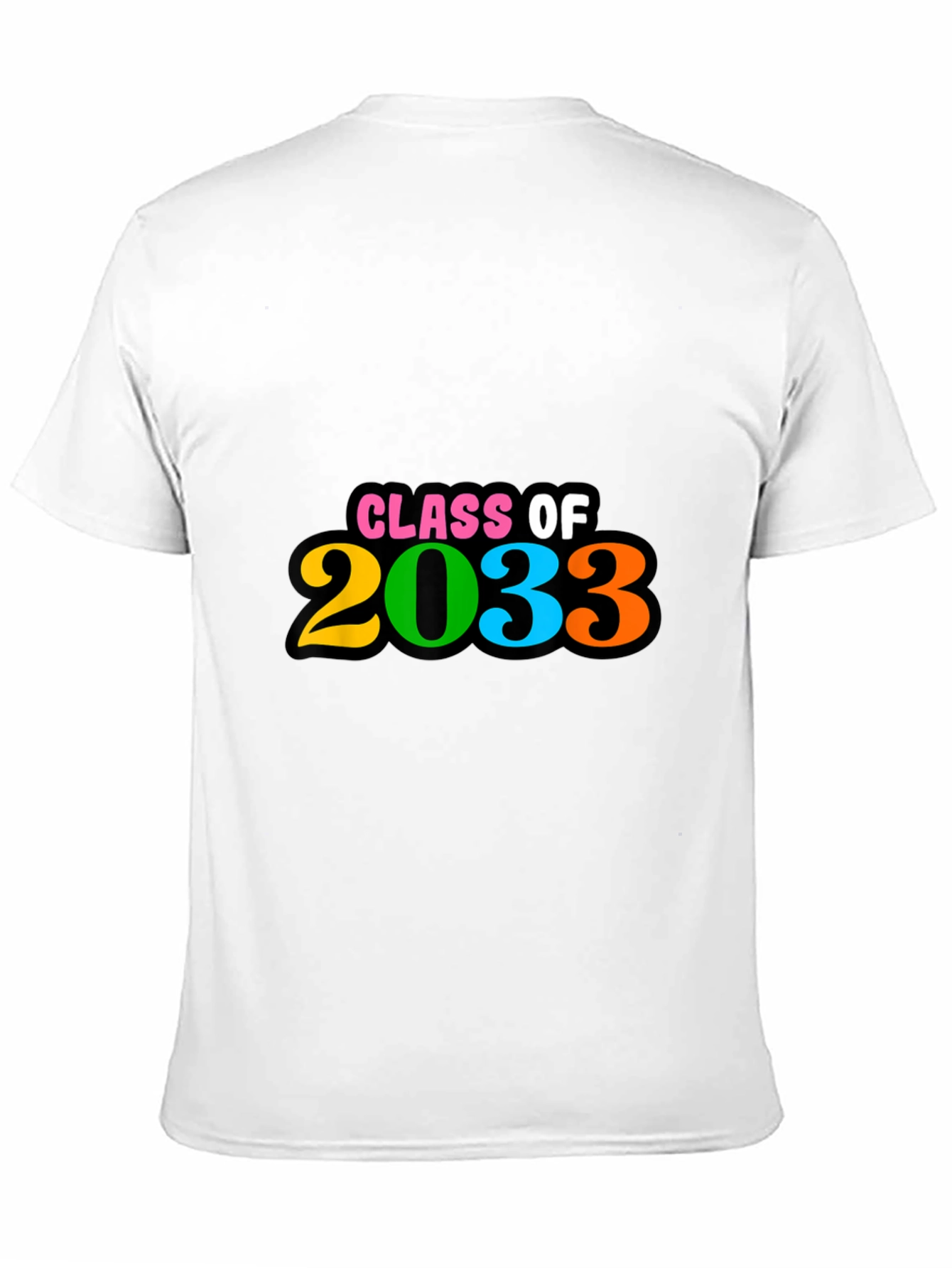 Class of 2033 Graphic Black T-Shirt