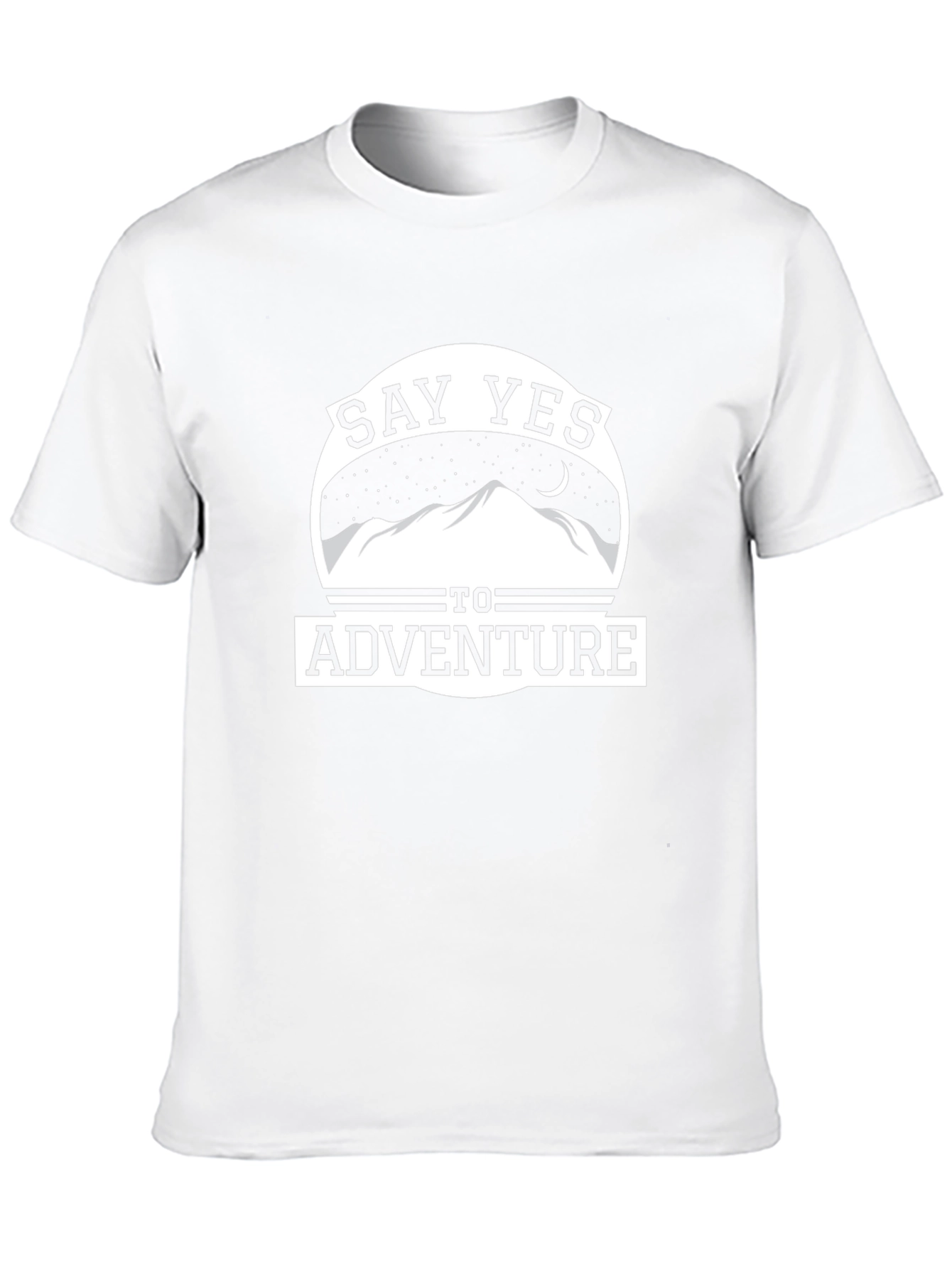 Say Yes to Adventure Graphic Tee - Black