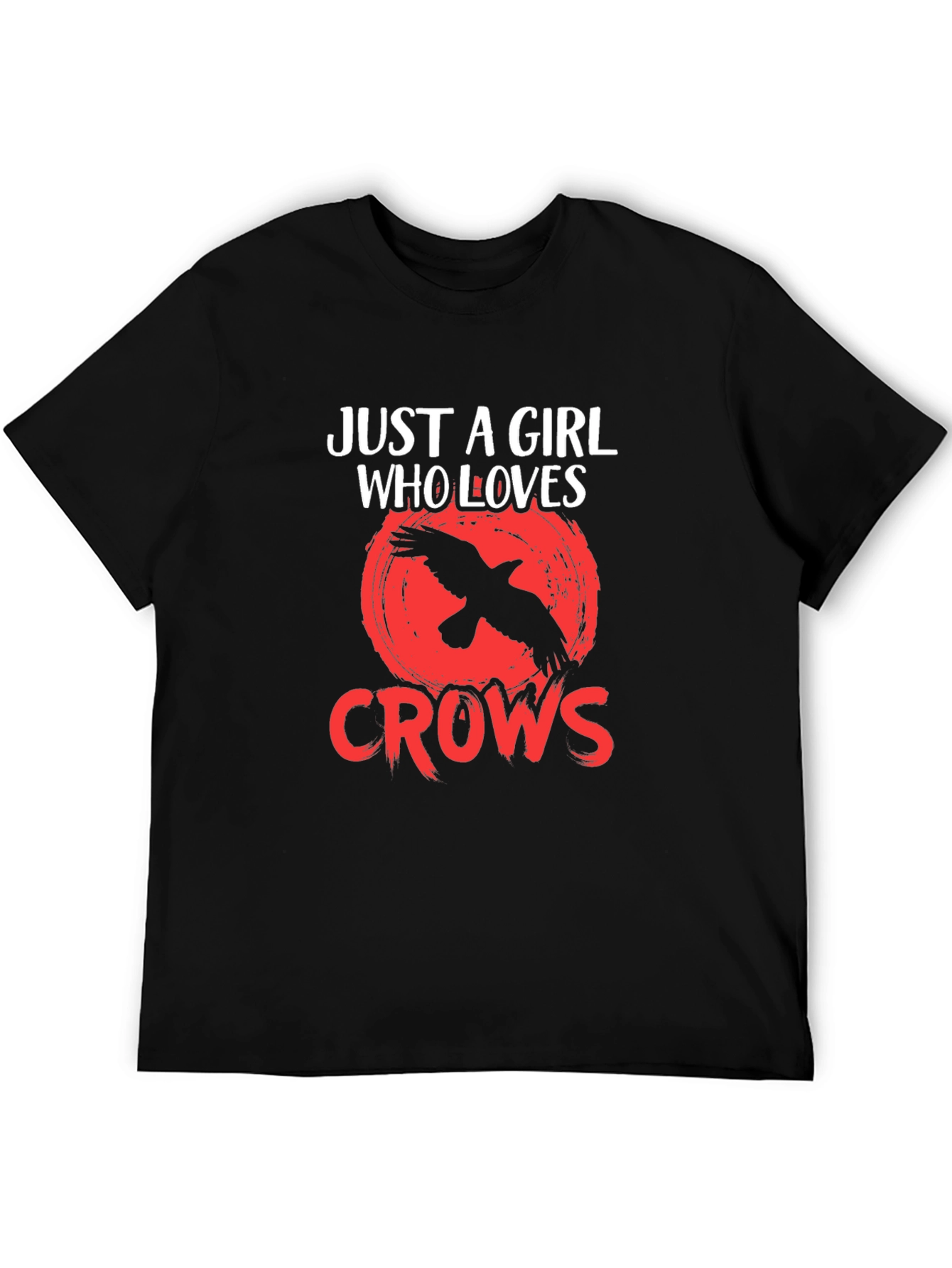 Just a Girl Who Loves Crows T-Shirt