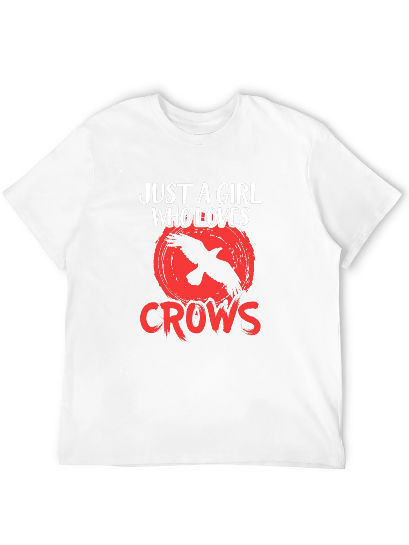 Just a Girl Who Loves Crows T-Shirt