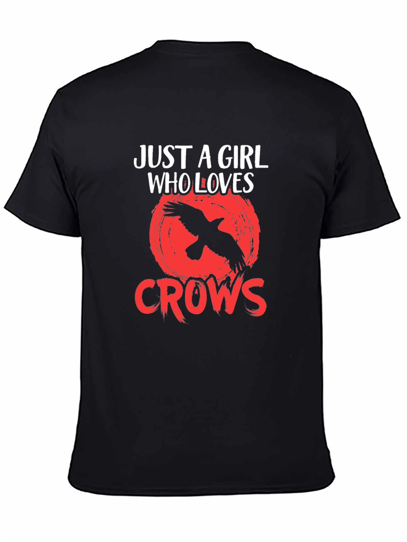 Just a Girl Who Loves Crows T-Shirt
