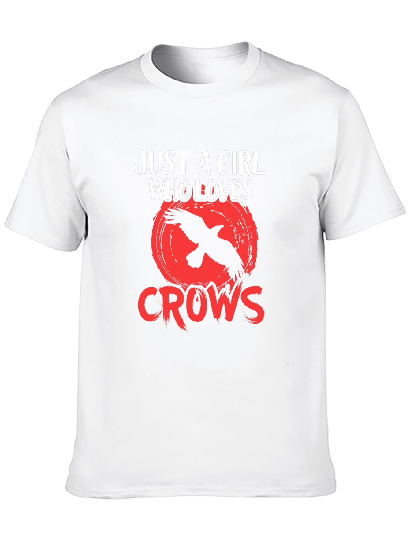Just a Girl Who Loves Crows T-Shirt