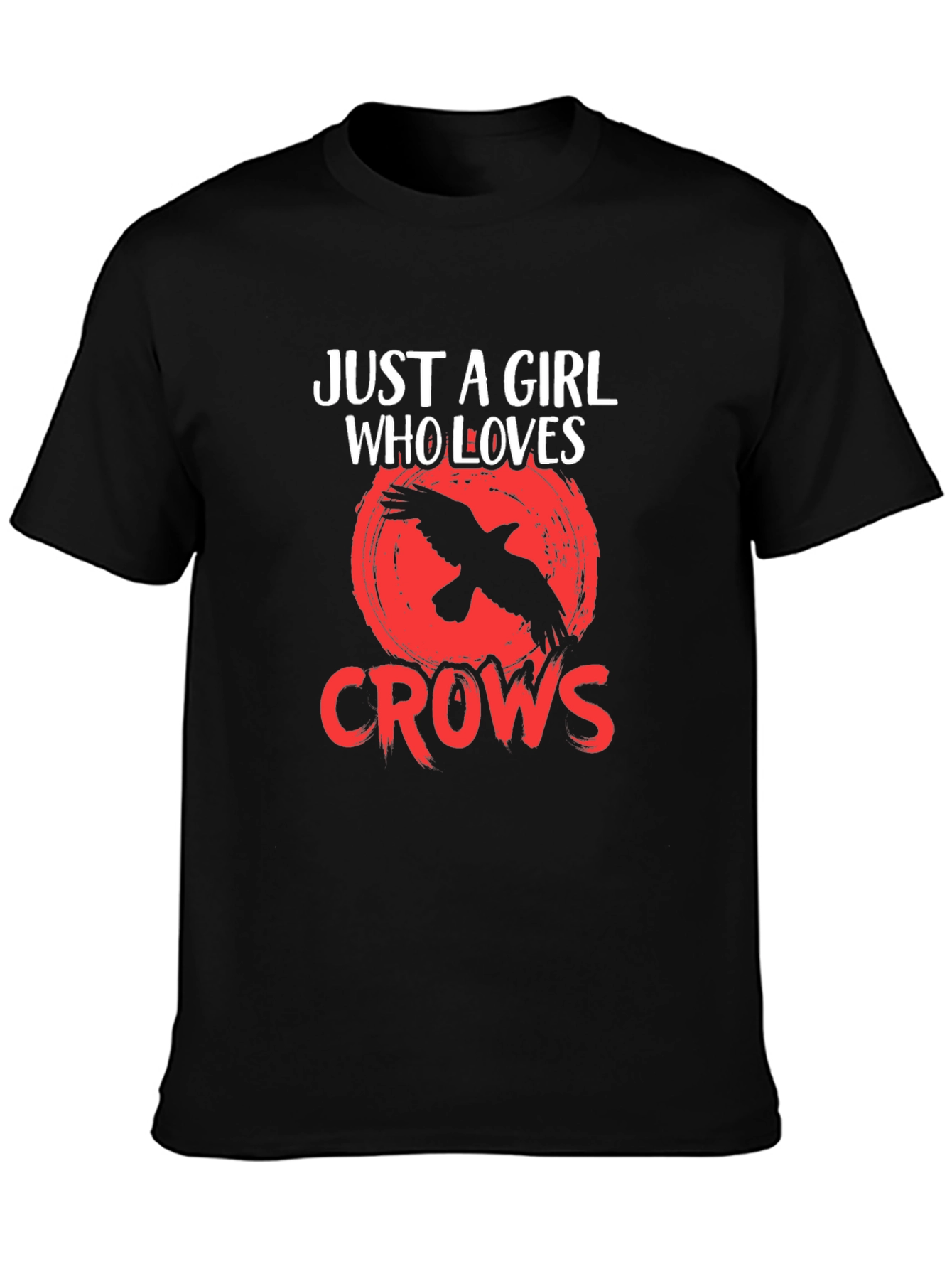 Just a Girl Who Loves Crows T-Shirt