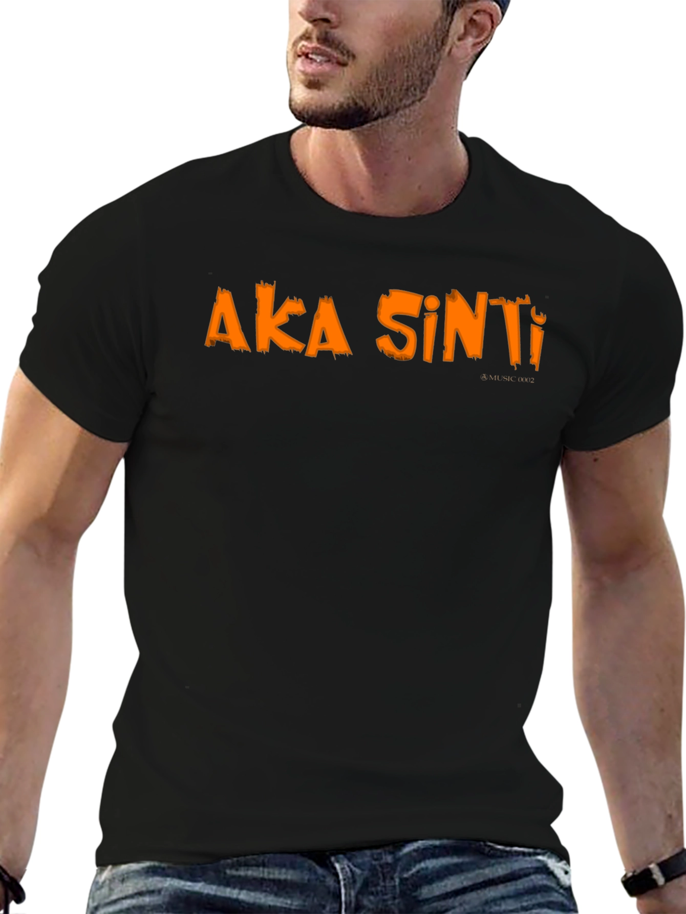 AKA Sinti Graphic Tee - Black
