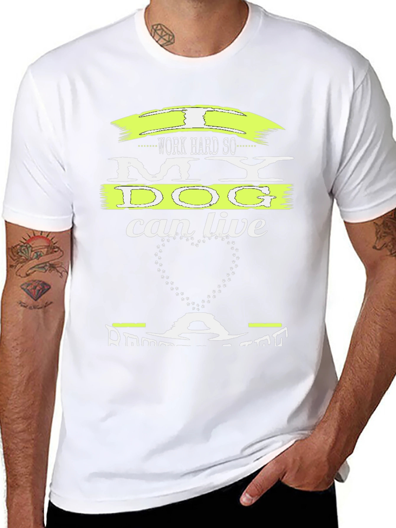 Work Hard for My Dog T-Shirt