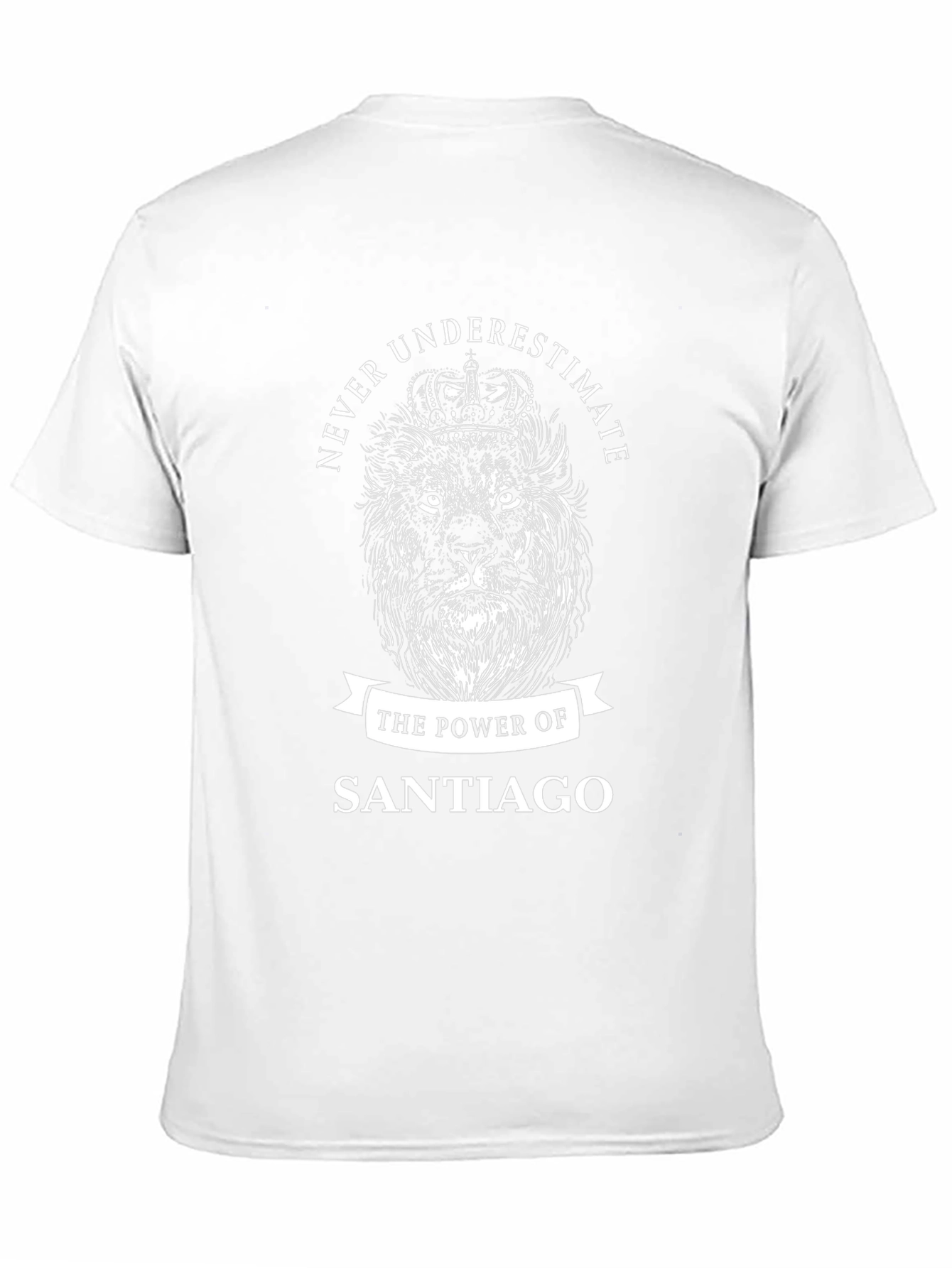 Santiago Power Lion Black T-Shirt