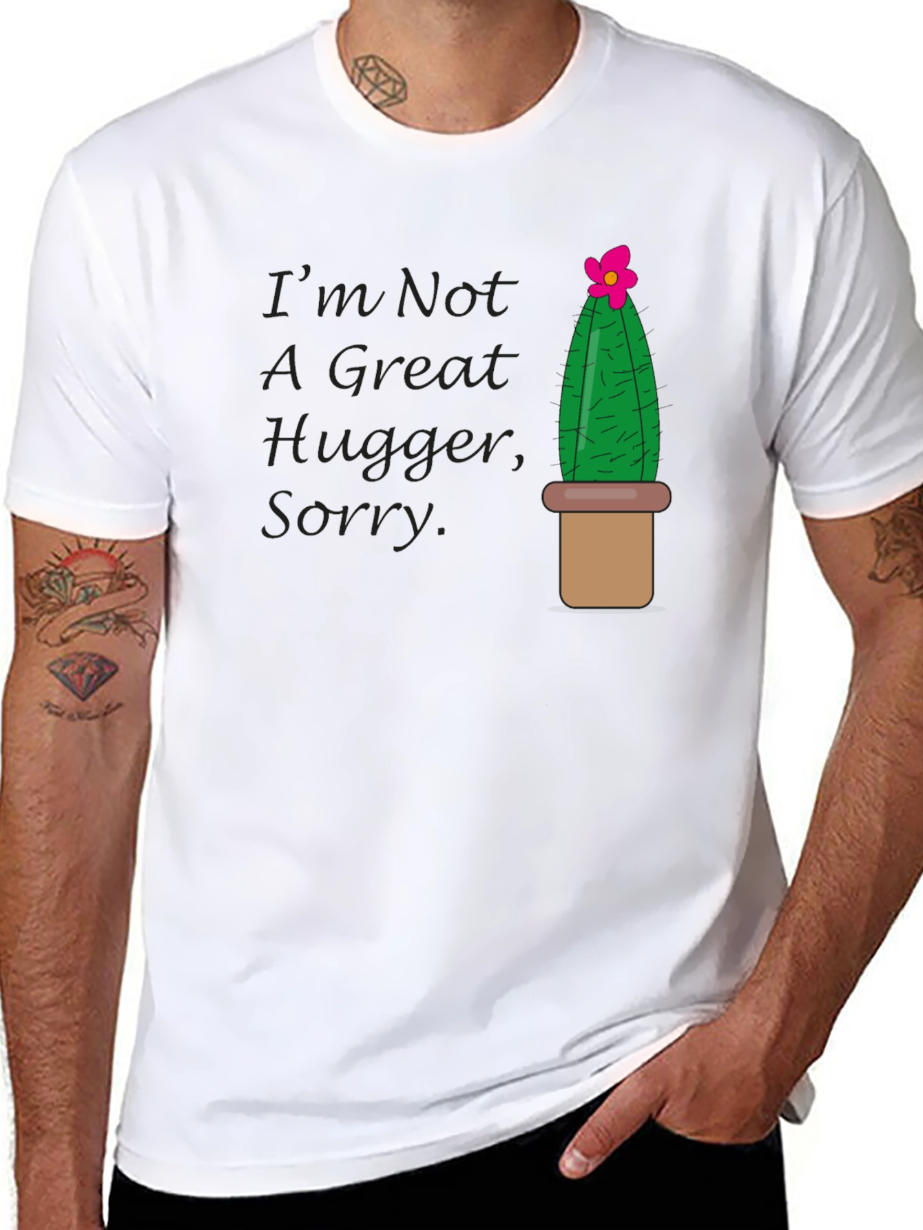 Im Not A Great Hugger Sorry T-Shirt