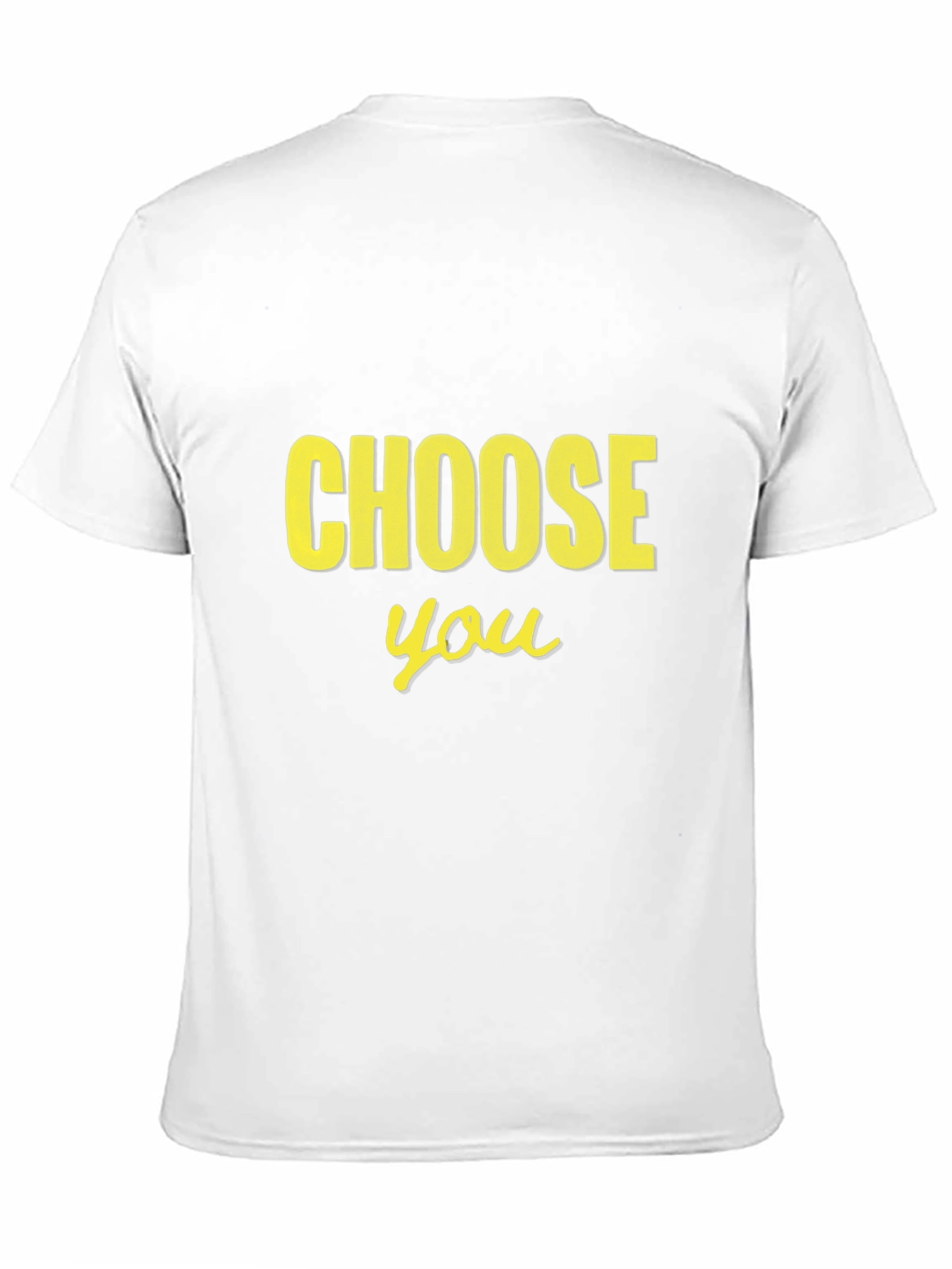 Choose You Graphic Tee - Black Cotton T-Shirt