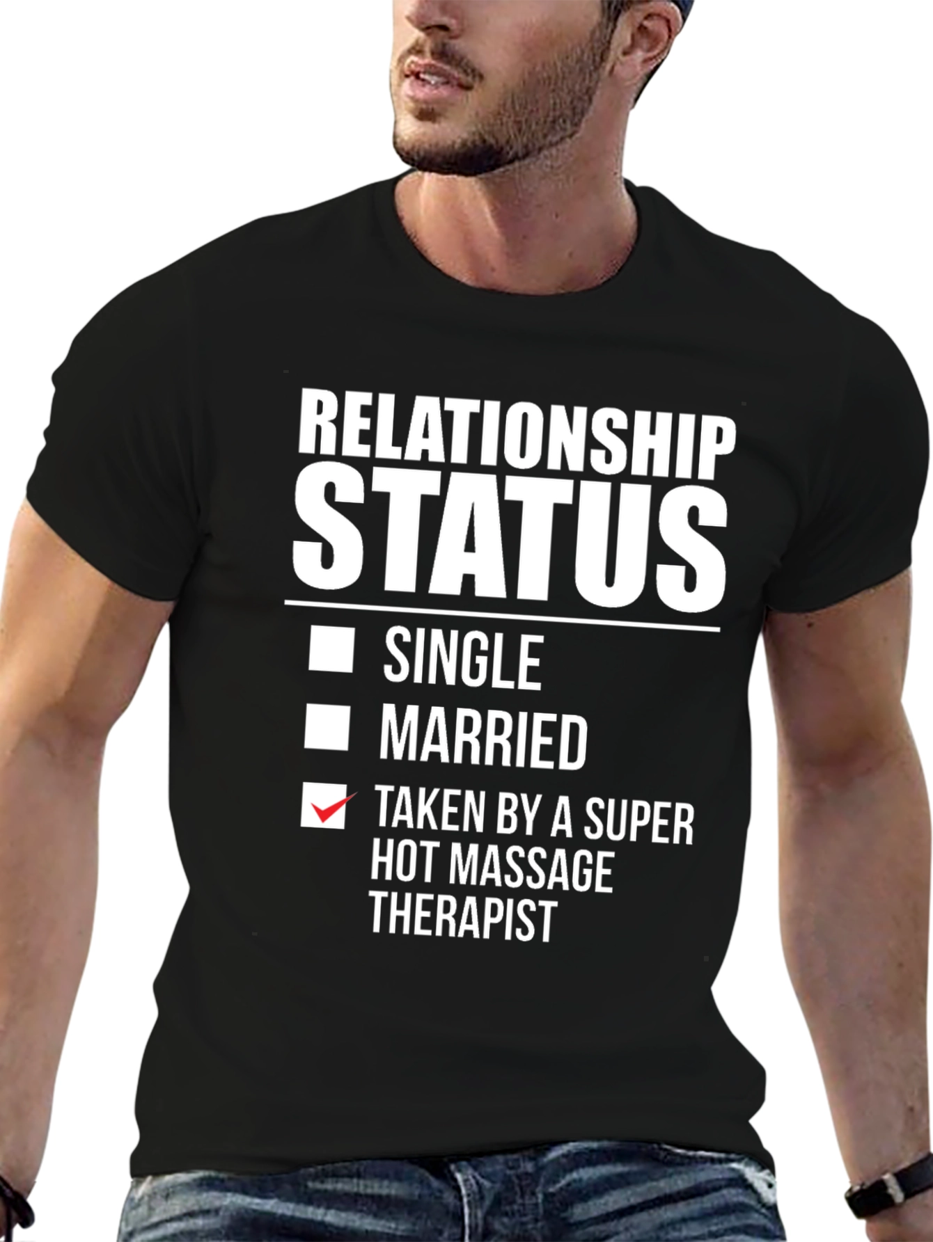 Relationship Status Massage Therapist T-Shirt