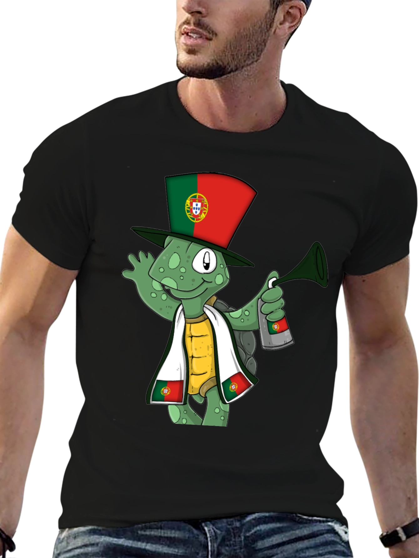 Portugal Turtle Fan T-Shirt