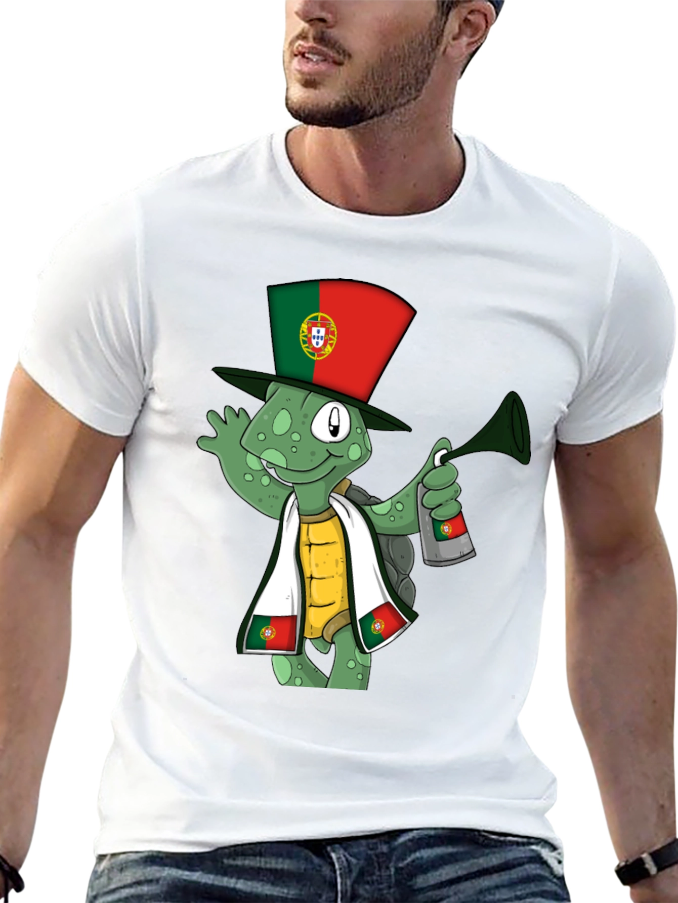 Portugal Turtle Fan T-Shirt