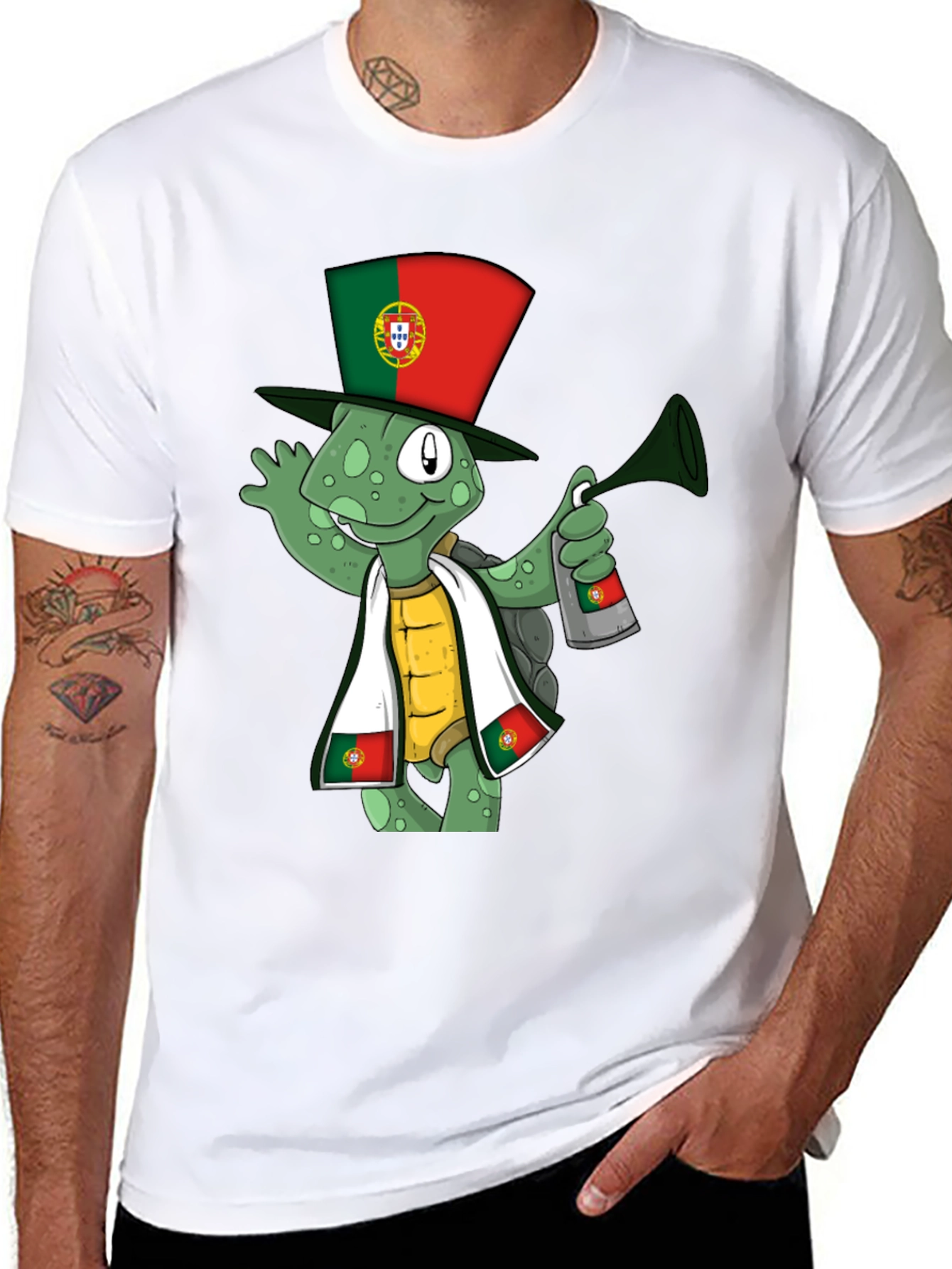 Portugal Turtle Fan T-Shirt