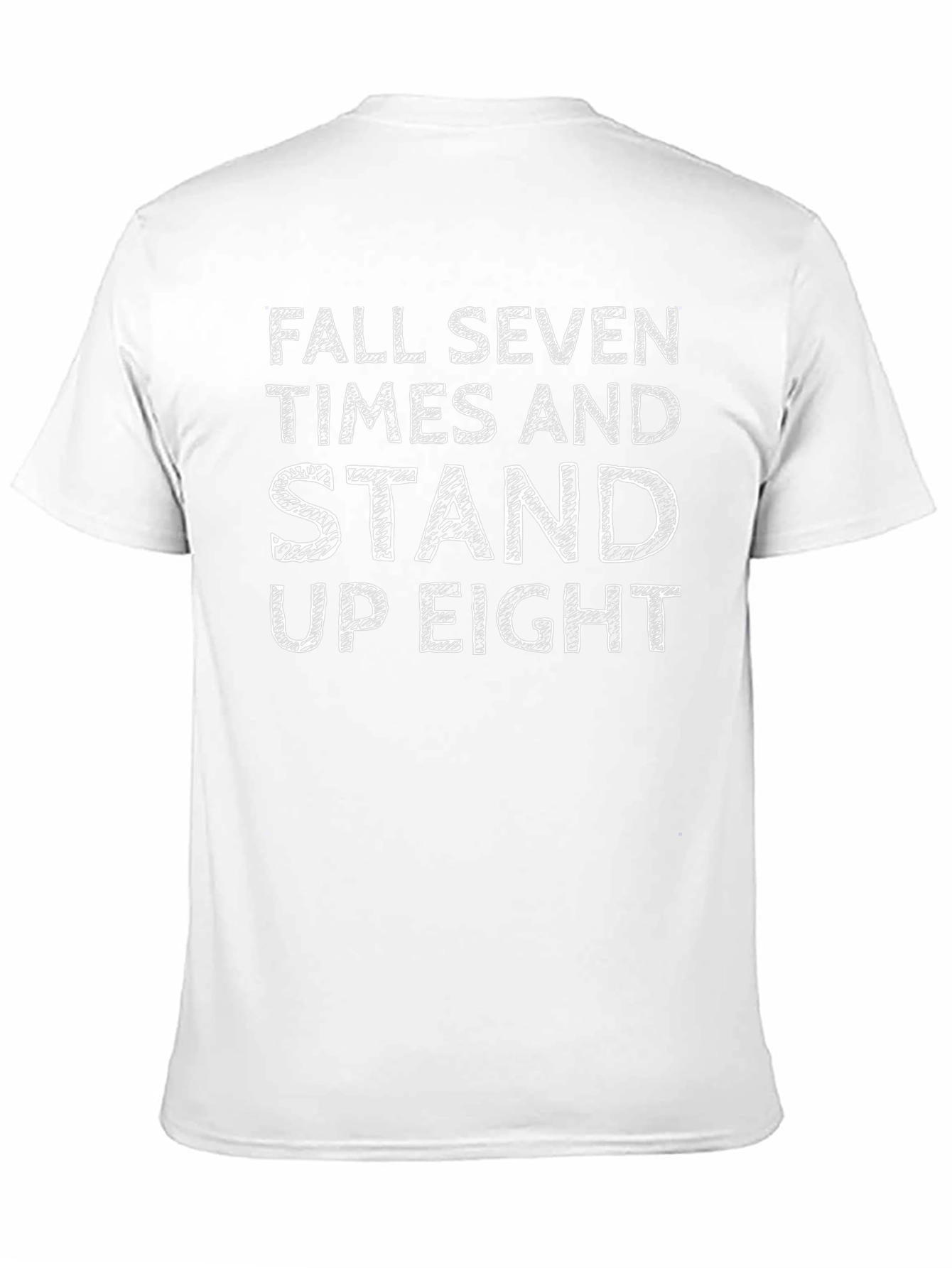 Fall Seven Times Stand Up Eight Graphic Tee