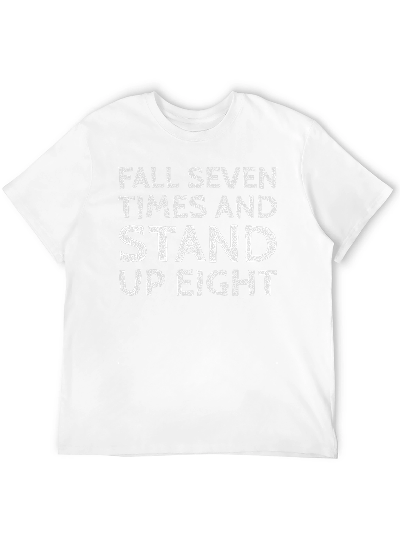 Fall Seven Times Stand Up Eight Graphic Tee