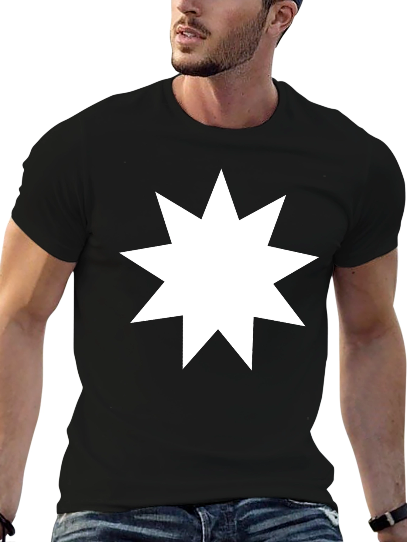 Star Graphic Tee - Modern Casual Style