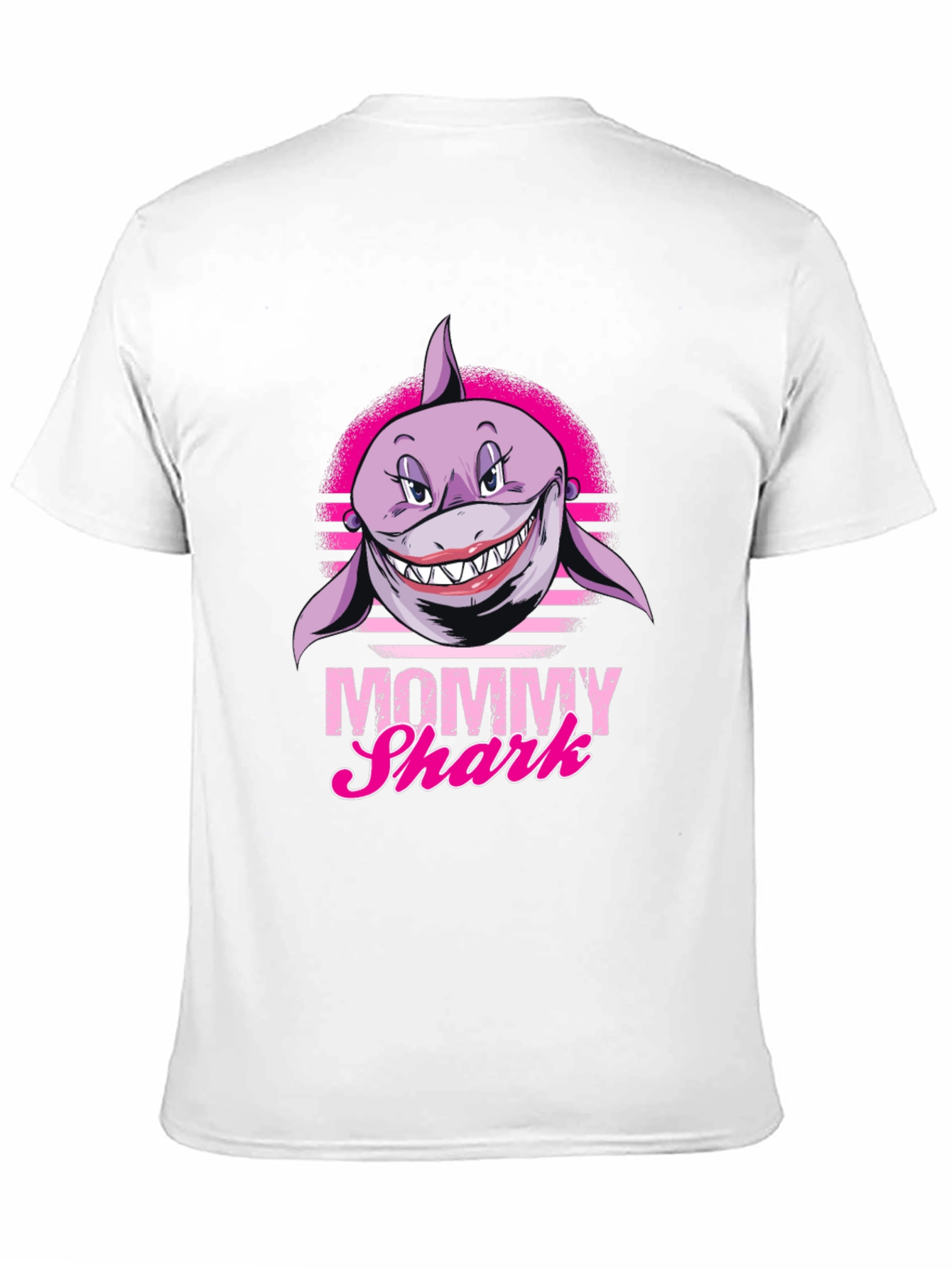 Mommy Shark Graphic Tee - Funny Shark Lover T-Shirt