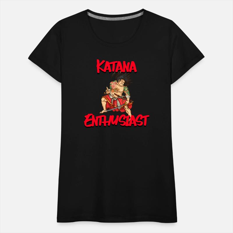 KATANA ENTHUSIAST Bold Samurai Warrior
