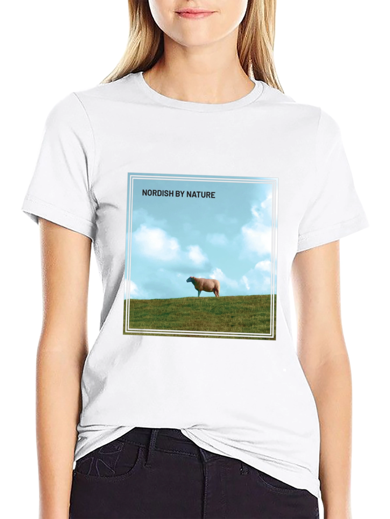 Nordish By Nature Graphic T-Shirt - Black