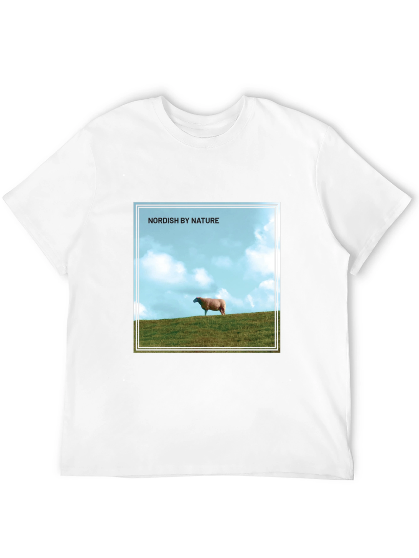 Nordish By Nature Graphic T-Shirt - Black