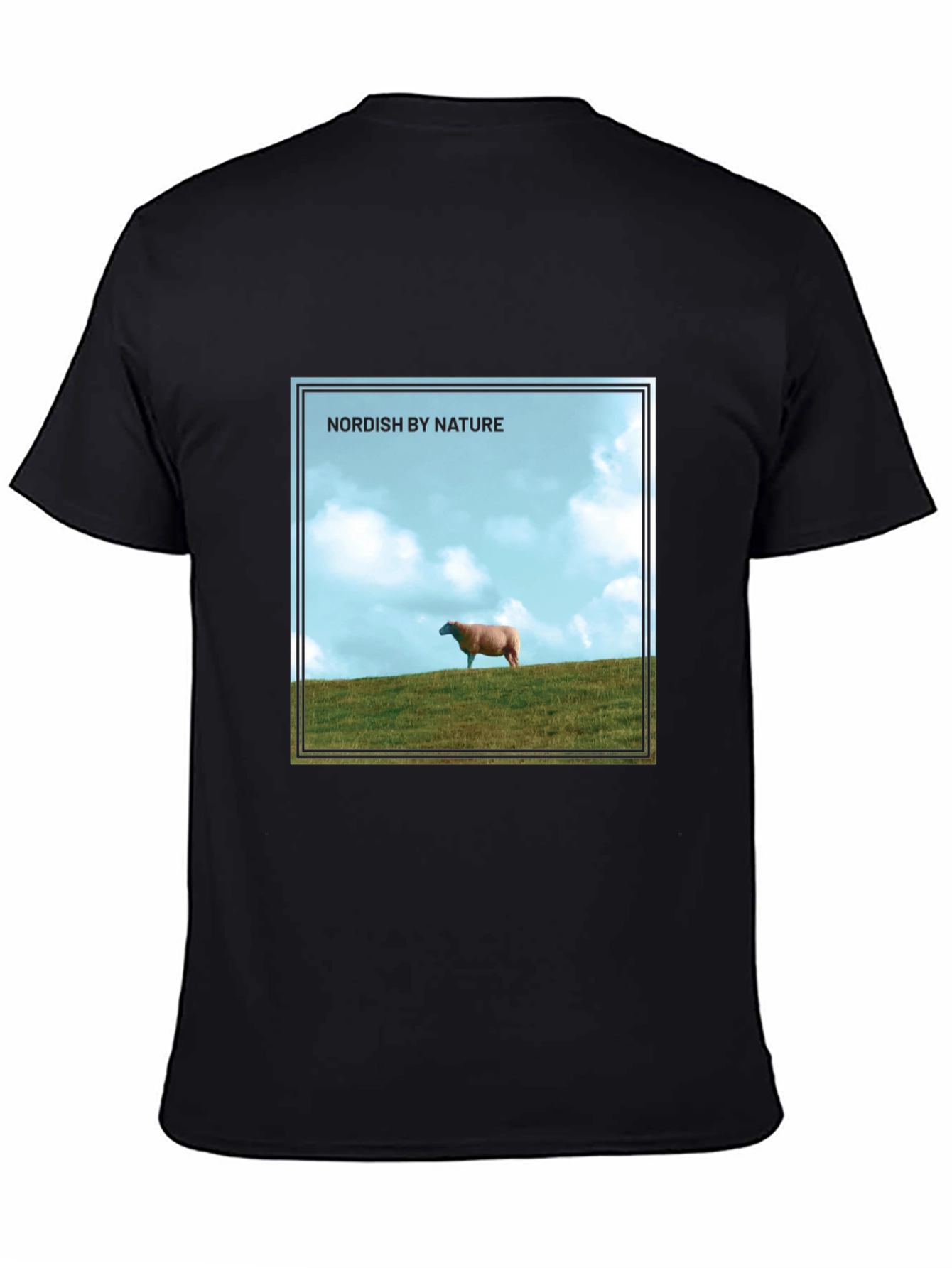 Nordish By Nature Graphic T-Shirt - Black