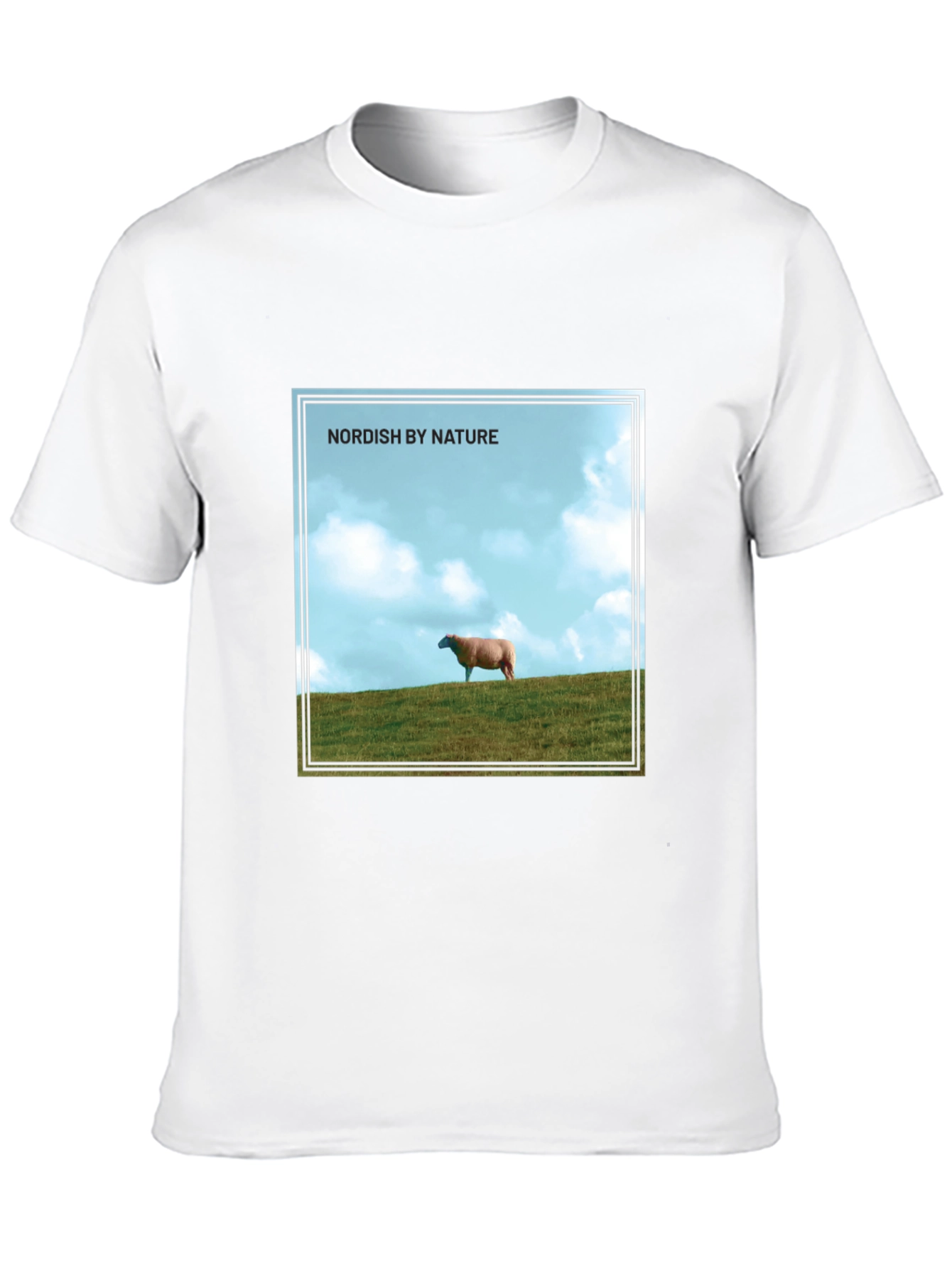 Nordish By Nature Graphic T-Shirt - Black