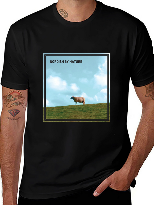 Nordish By Nature Graphic T-Shirt - Black