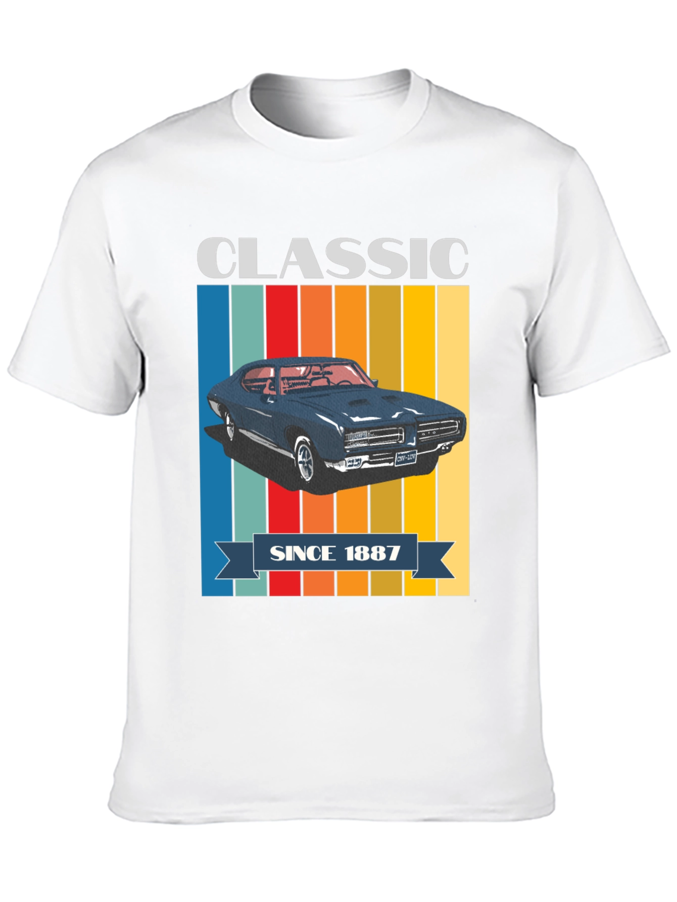 Classic Since 1887 Car T-Shirt