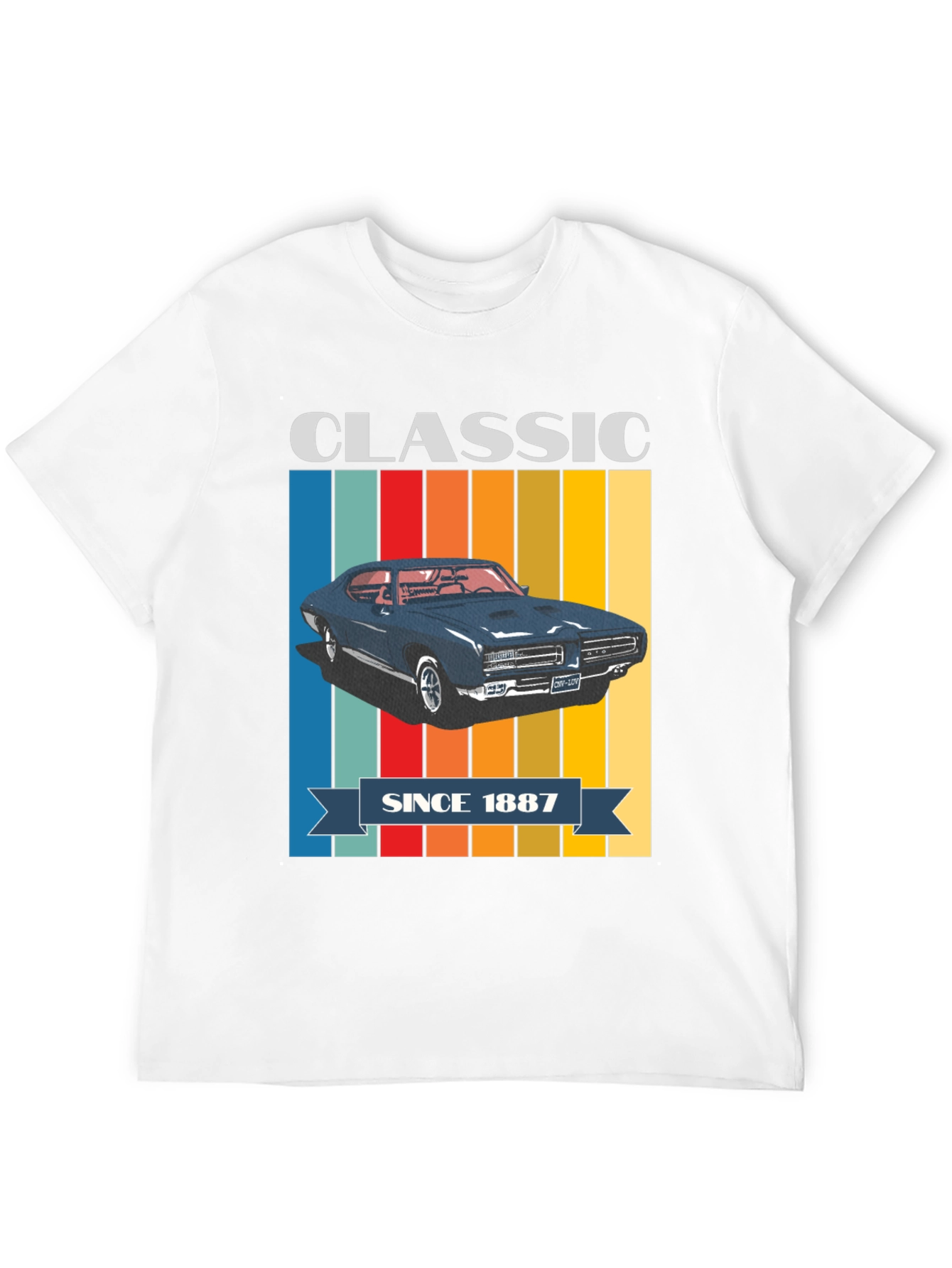 Classic Since 1887 Car T-Shirt