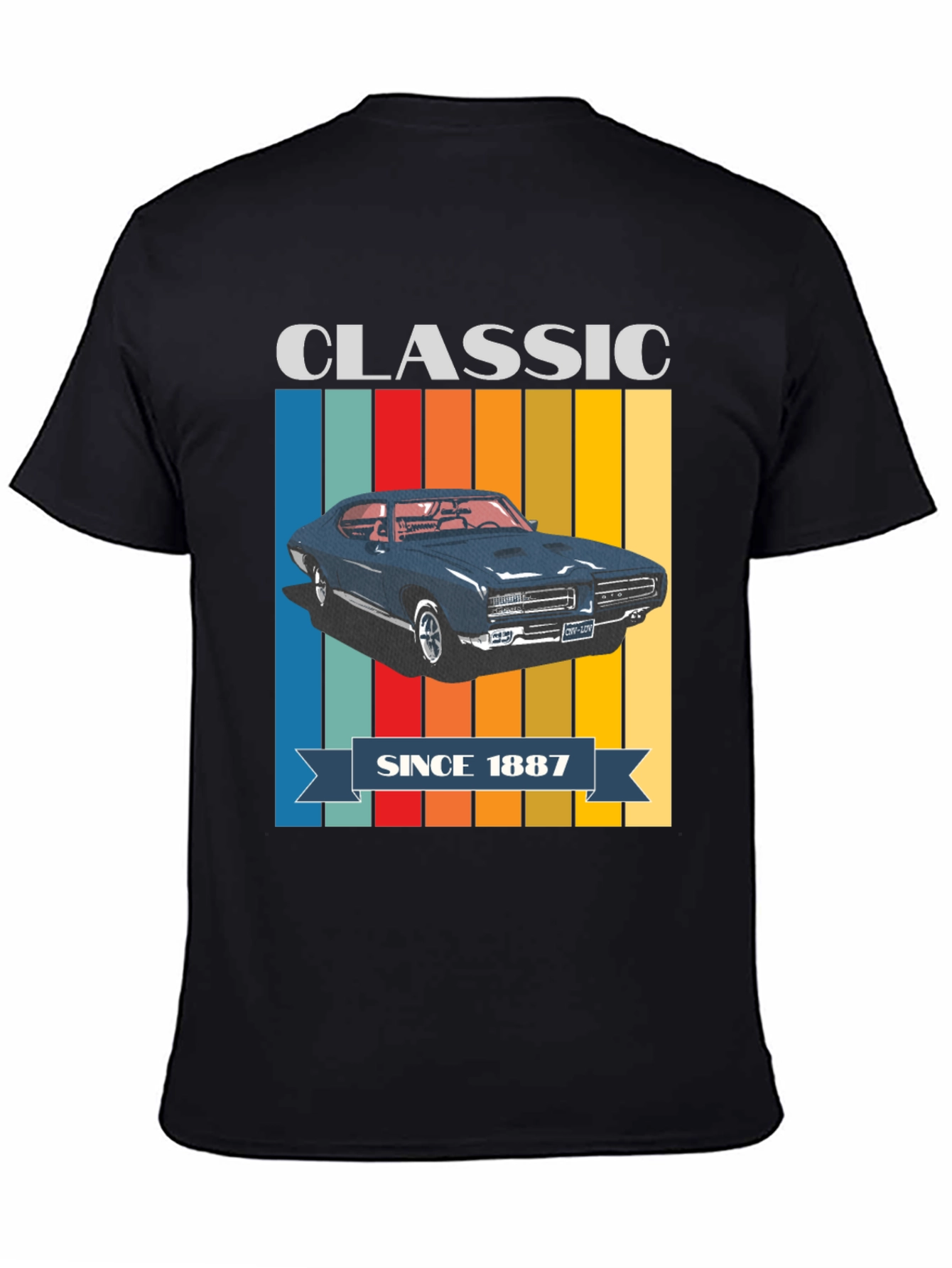 Classic Since 1887 Car T-Shirt