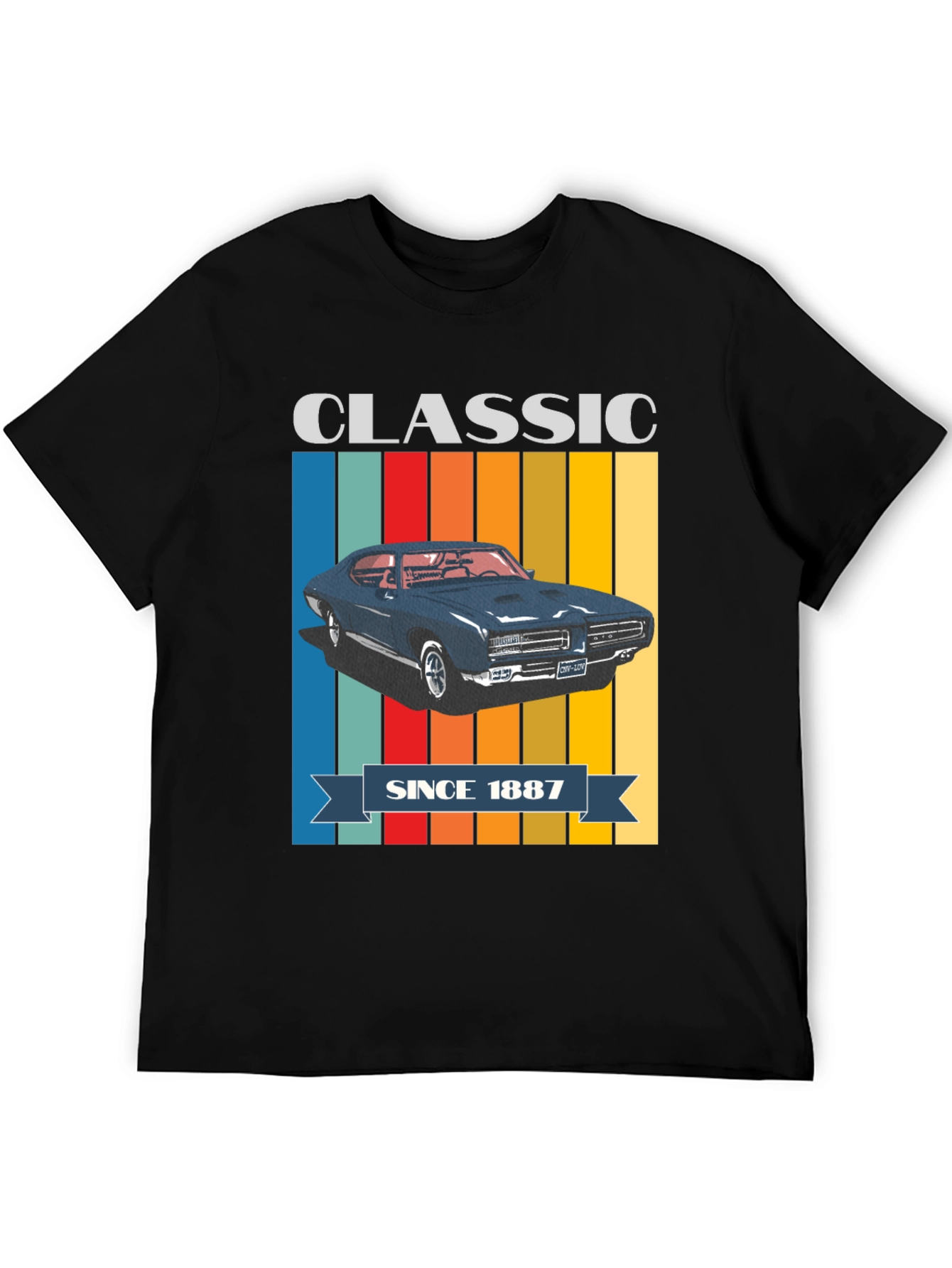Classic Since 1887 Car T-Shirt
