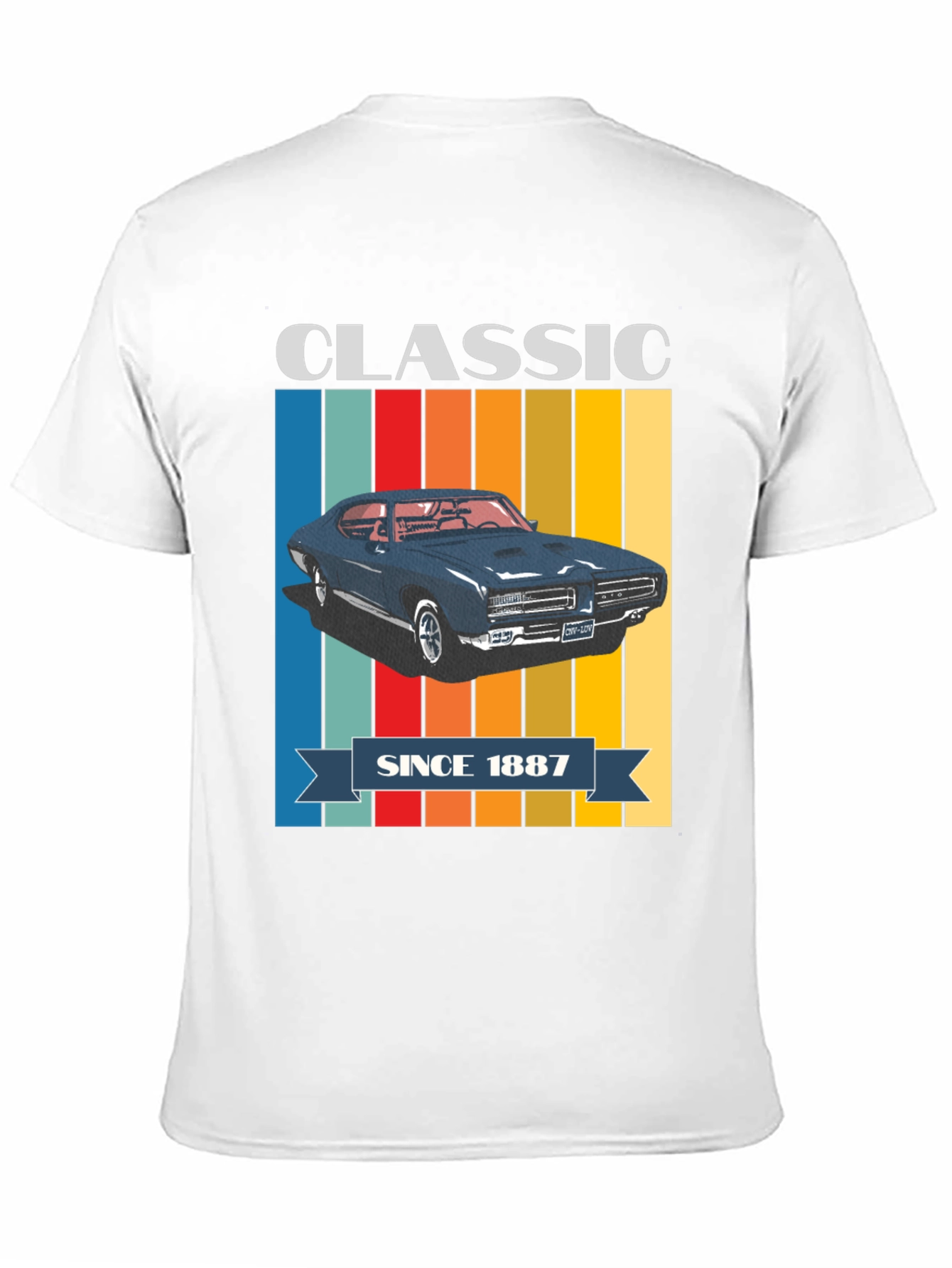 Classic Since 1887 Car T-Shirt
