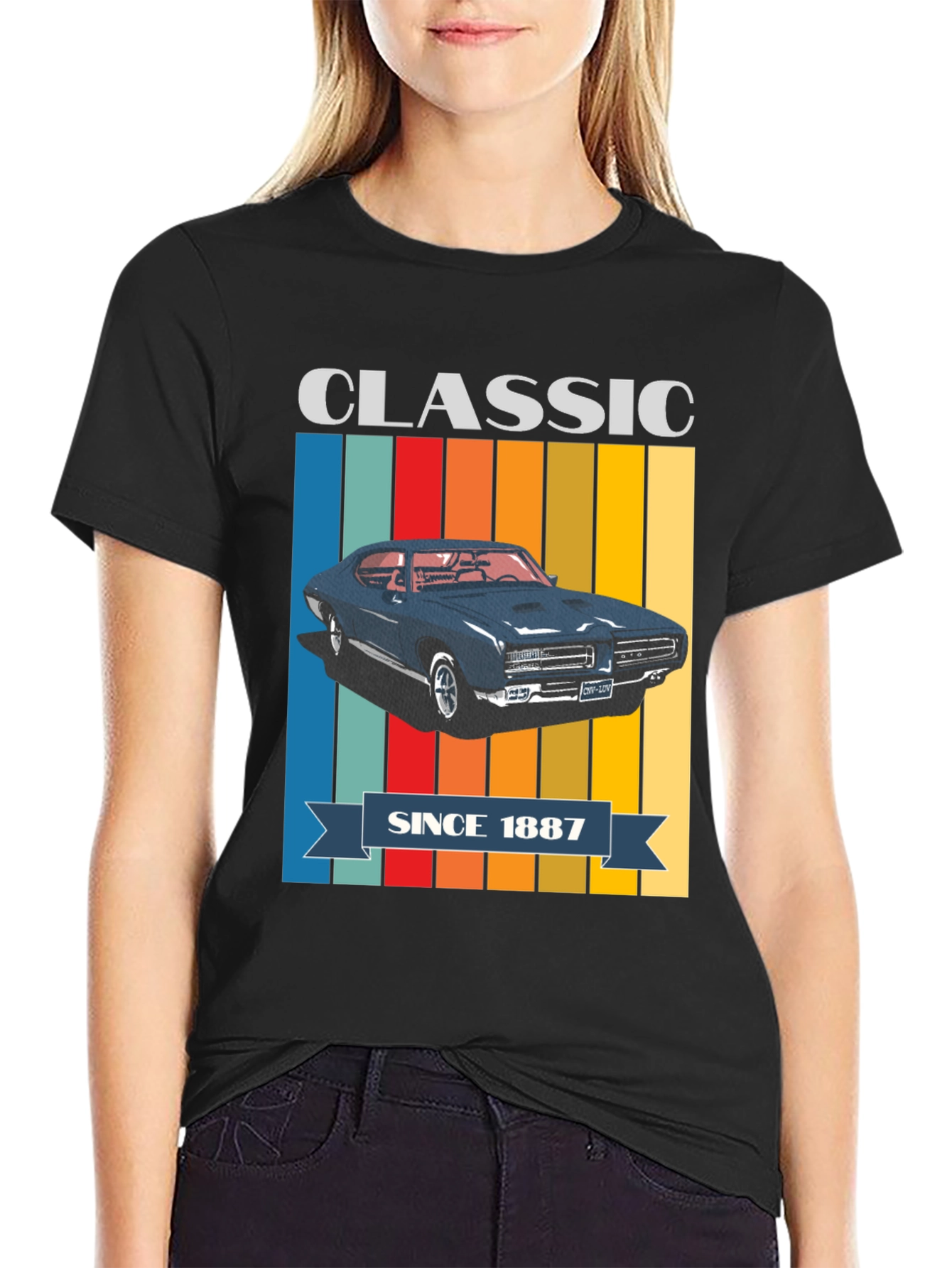 Classic Since 1887 Car T-Shirt