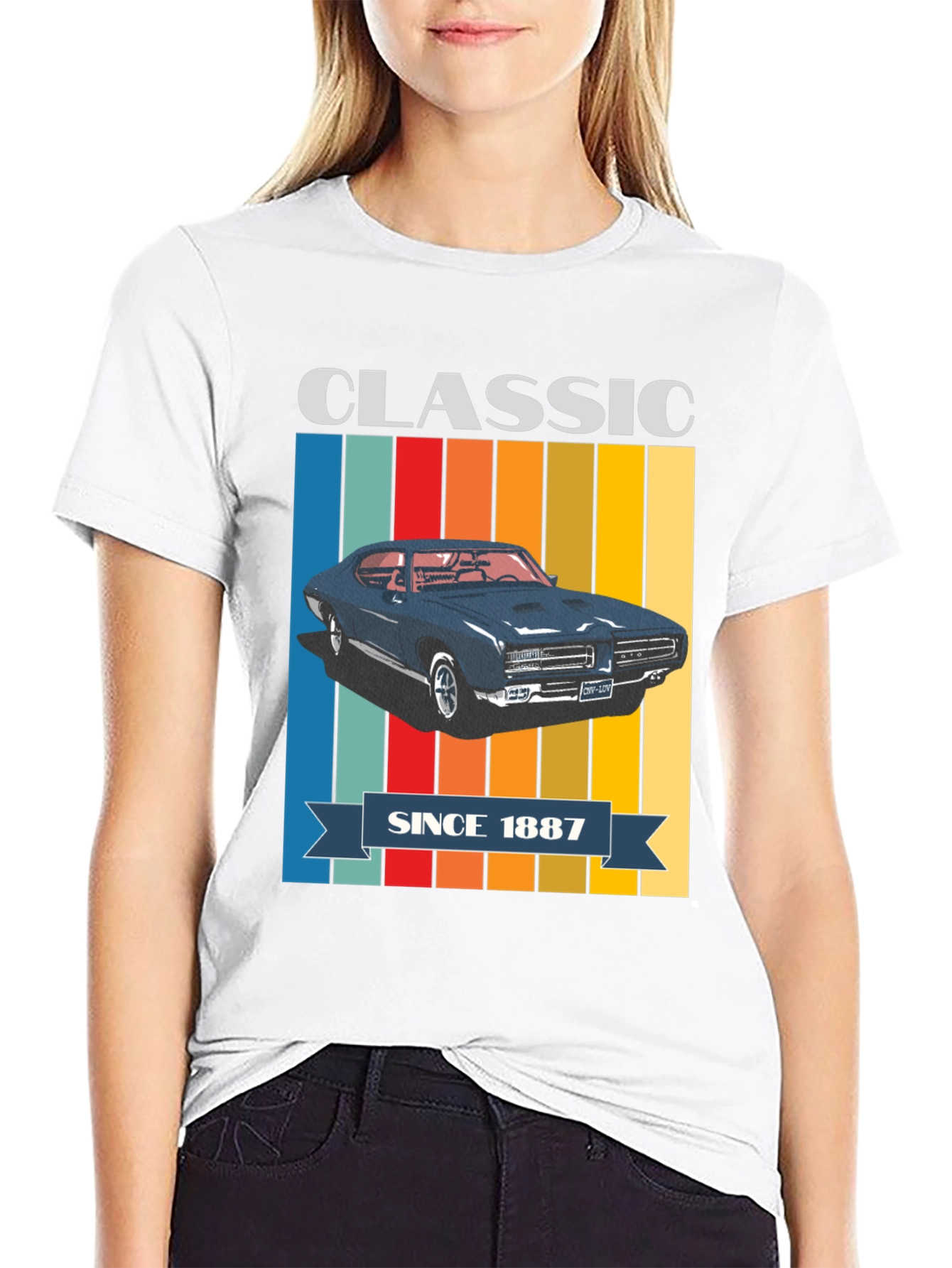 Classic Since 1887 Car T-Shirt