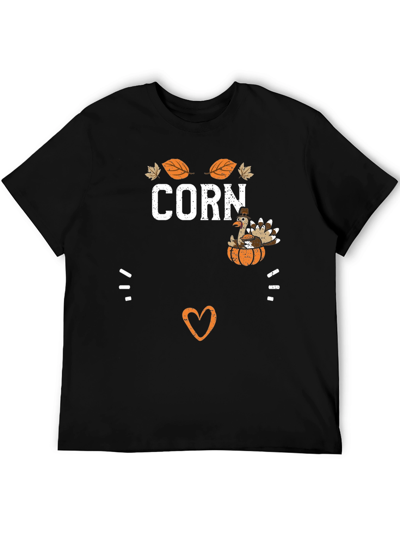 Corn Thanksgiving T-Shirt | Turkey Pumpkin