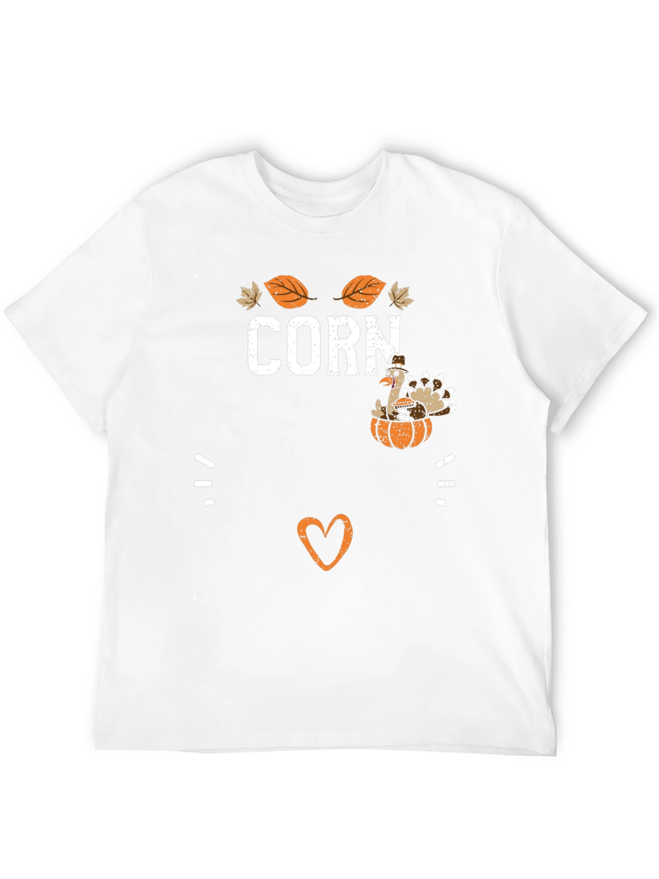 Corn Thanksgiving T-Shirt | Turkey Pumpkin