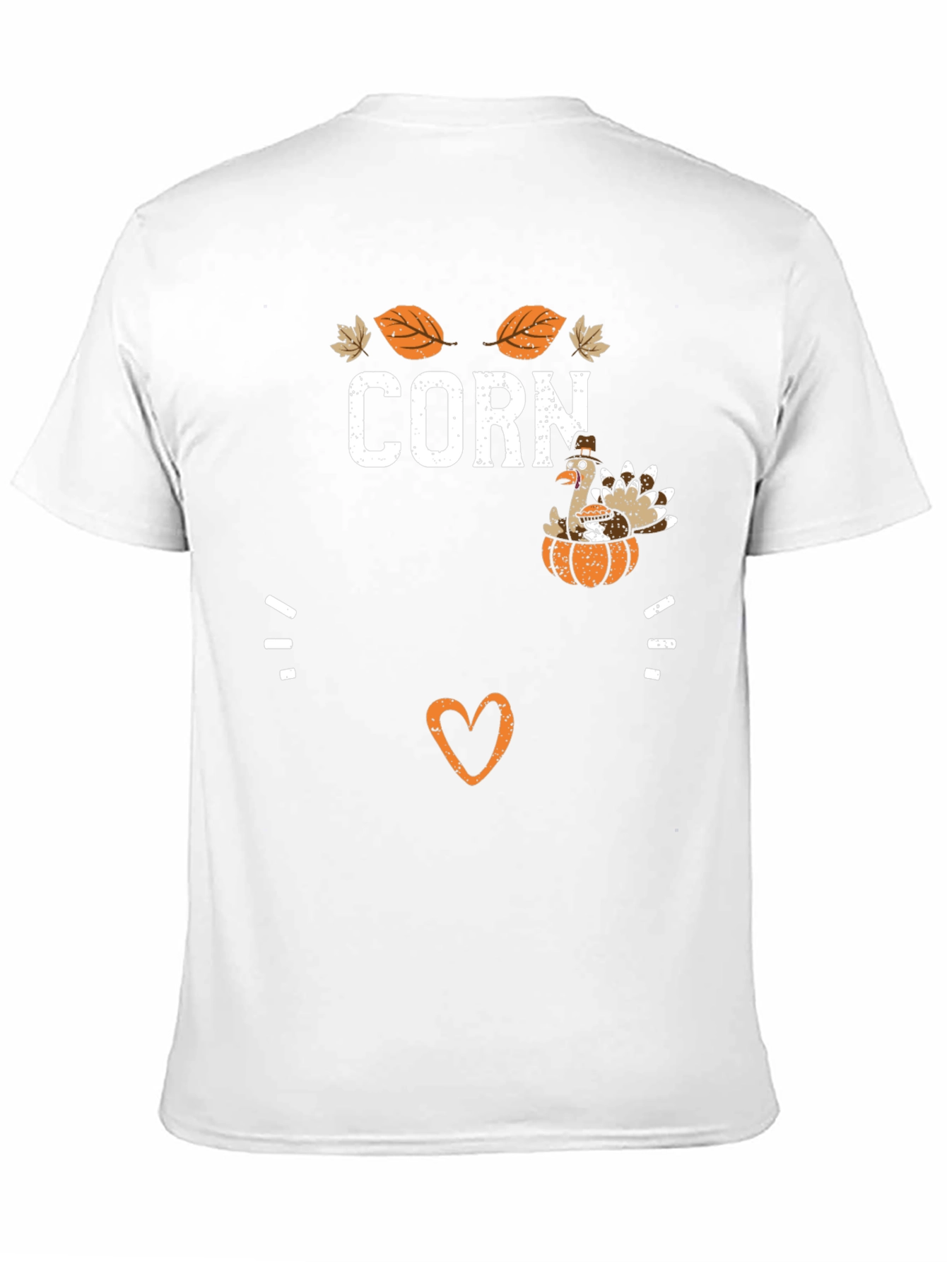 Corn Thanksgiving T-Shirt | Turkey Pumpkin