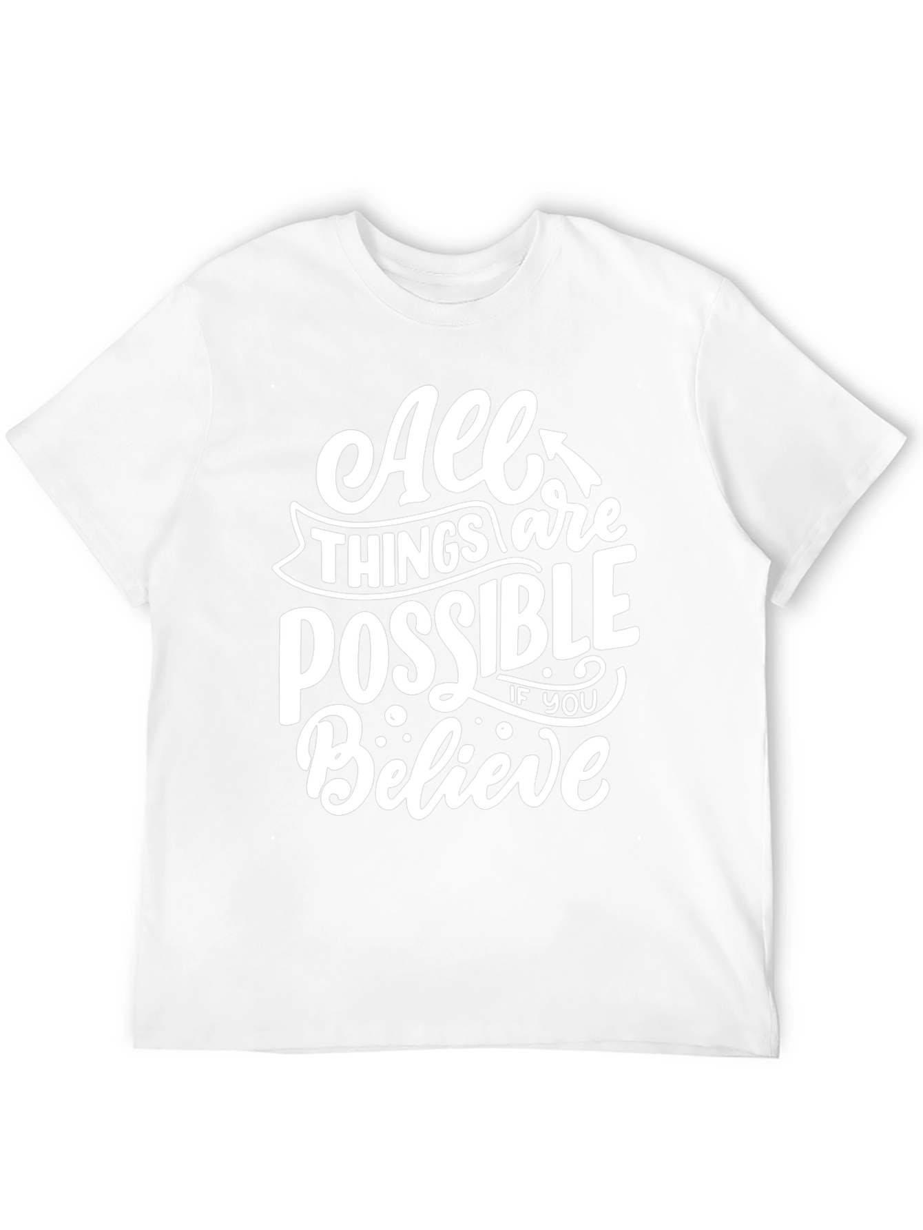 Inspirational Graphic Tee - All Things Are Possible