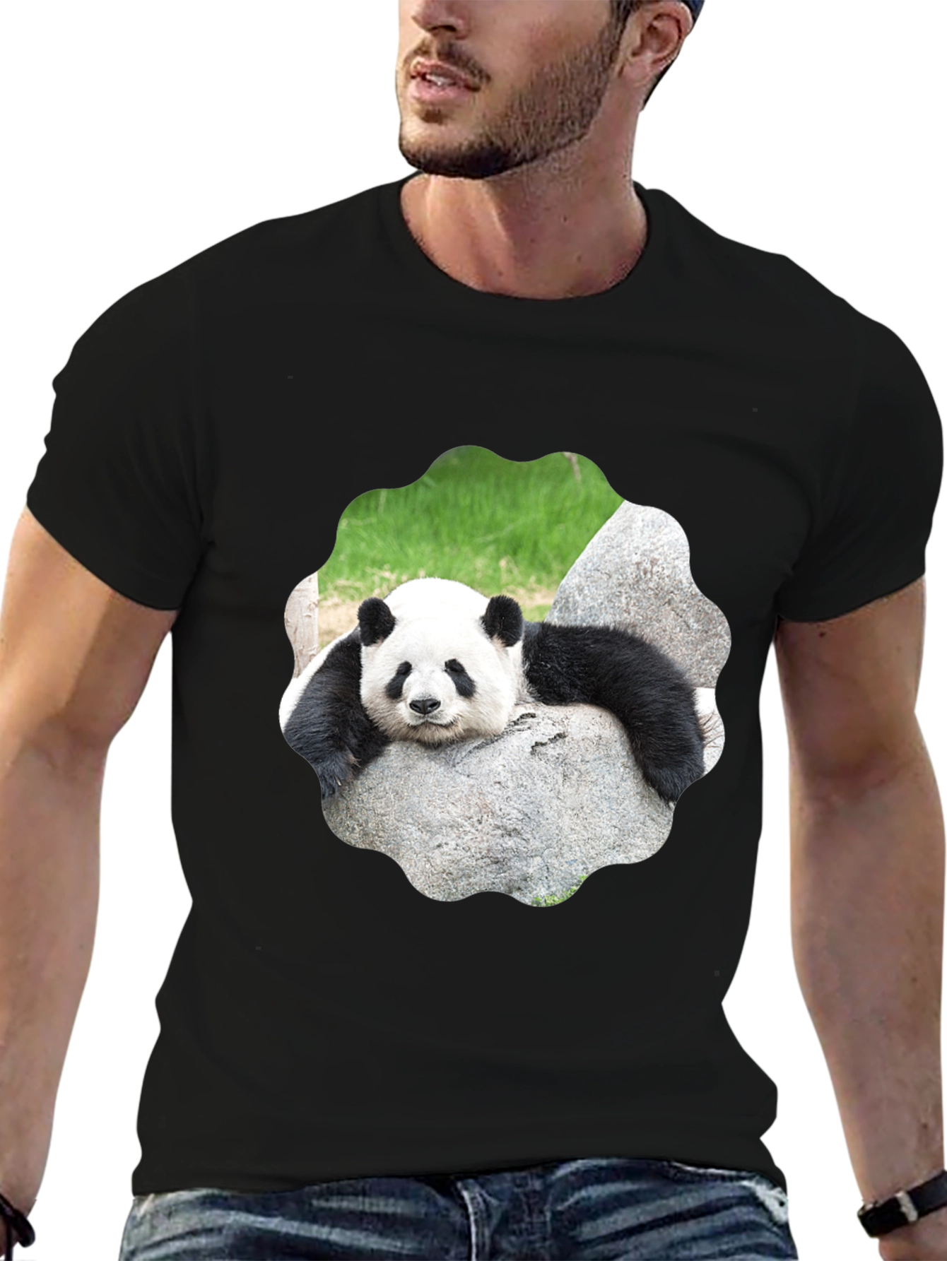 Panda Bear Graphic Tee - Cool Animal Lover Shirt