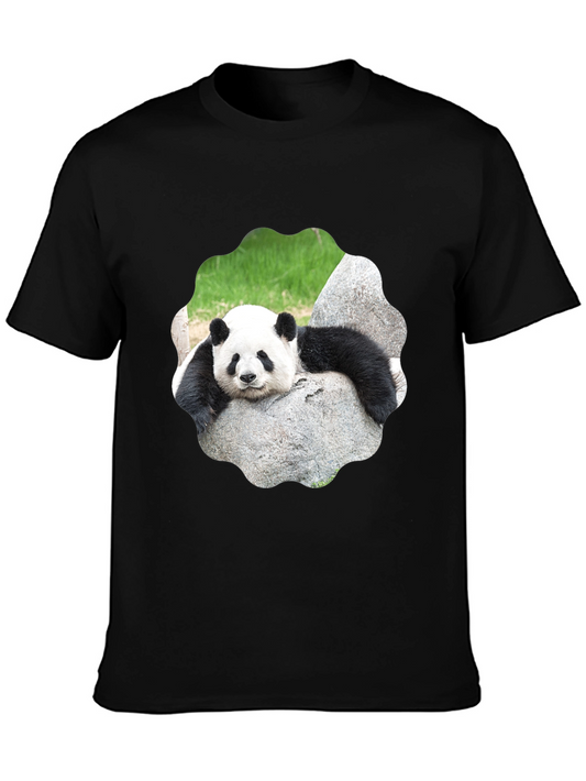 Panda Bear Graphic Tee - Cool Animal Lover Shirt